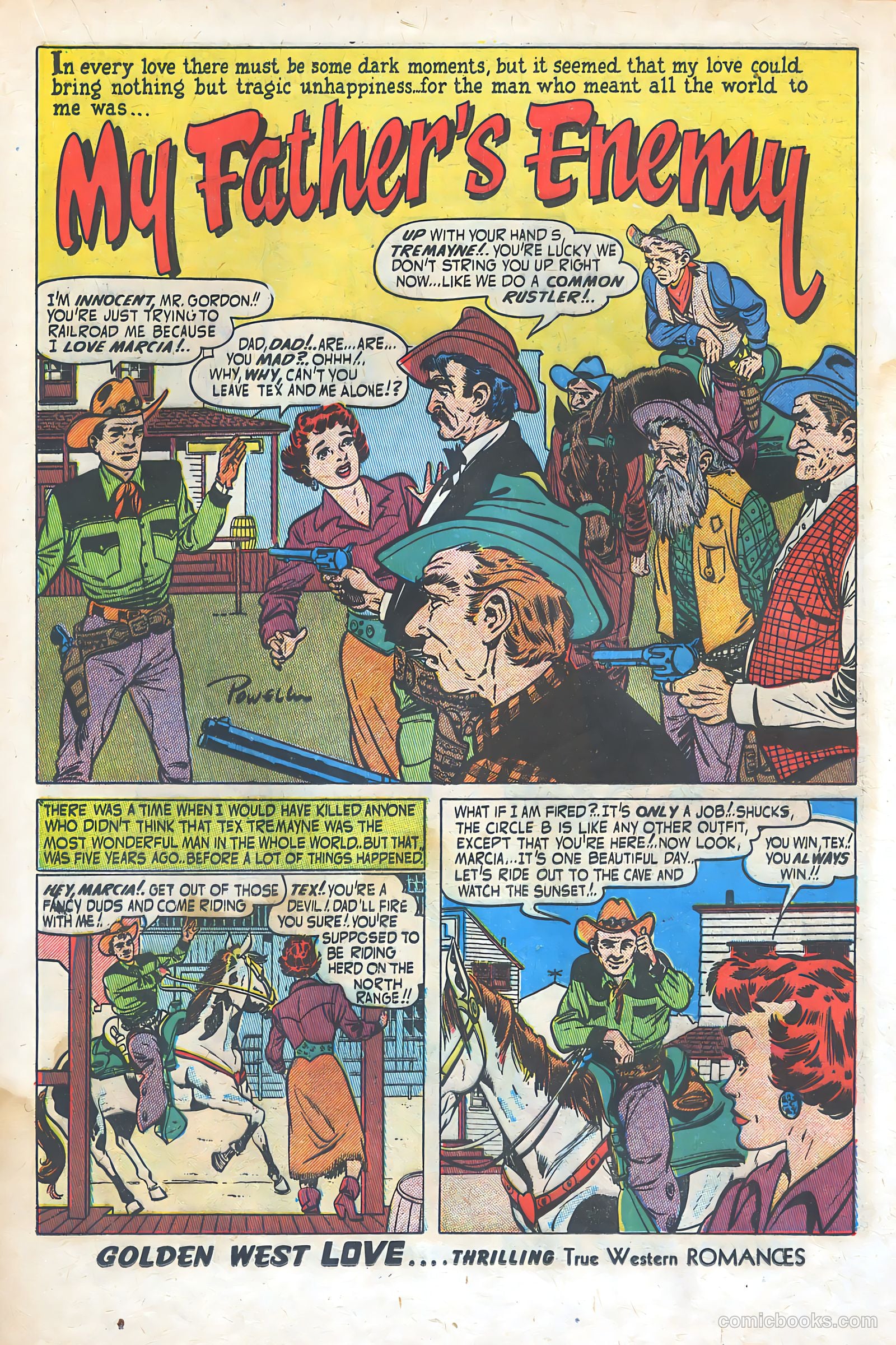 Golden West Love #1 (1949) — page 23 of 53