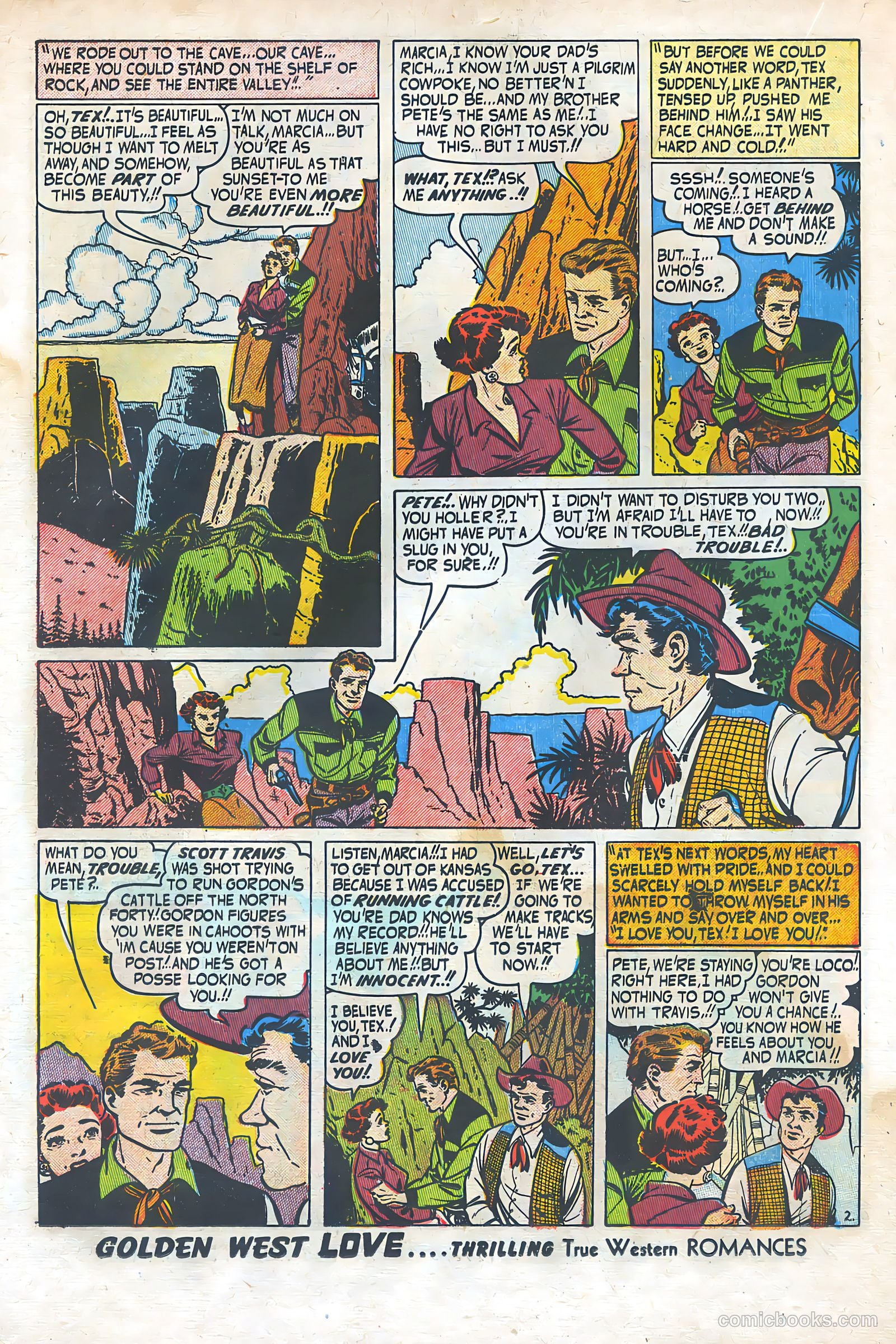 Golden West Love #1 (1949) — page 24 of 53