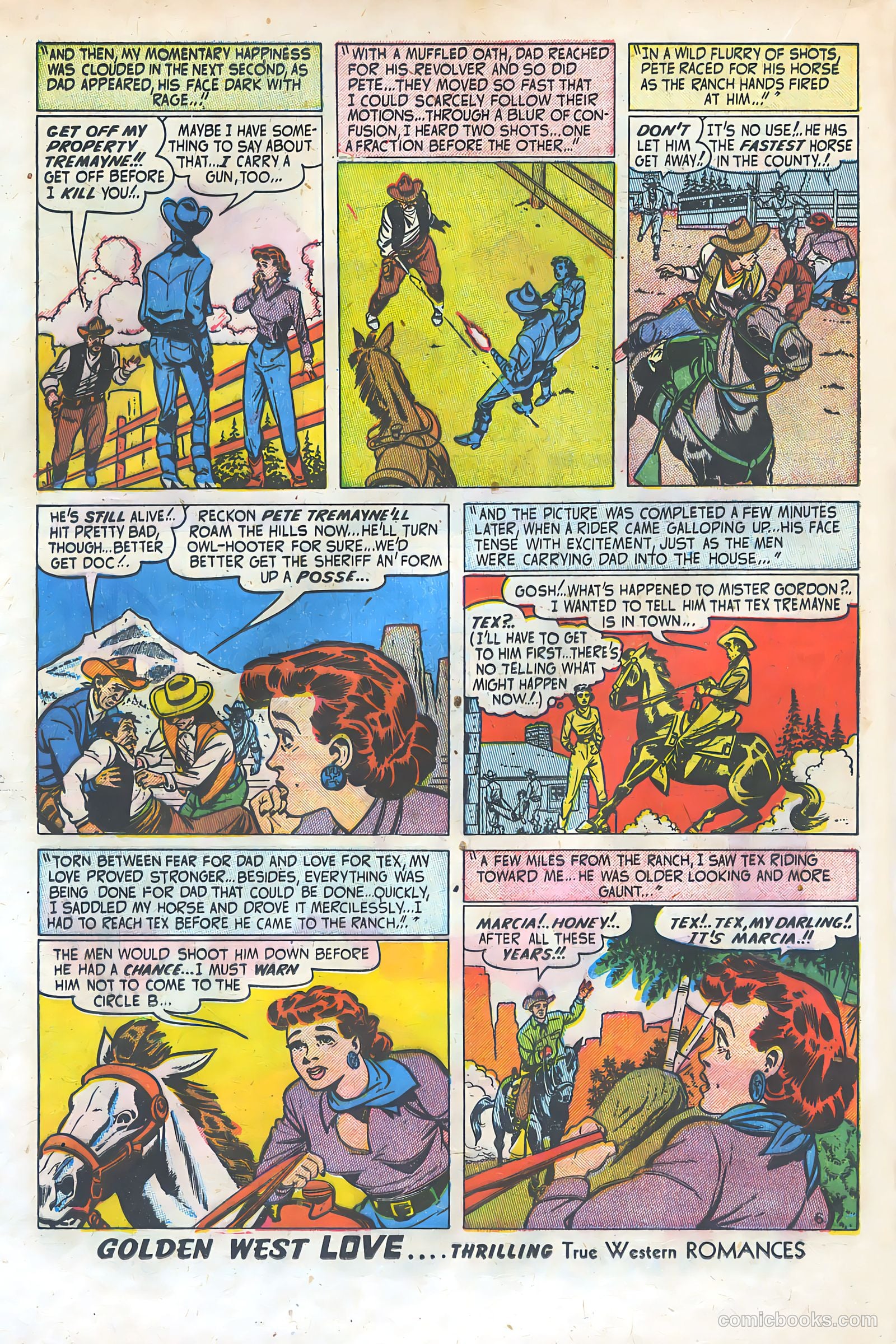 Golden West Love #1 (1949) — page 28 of 53