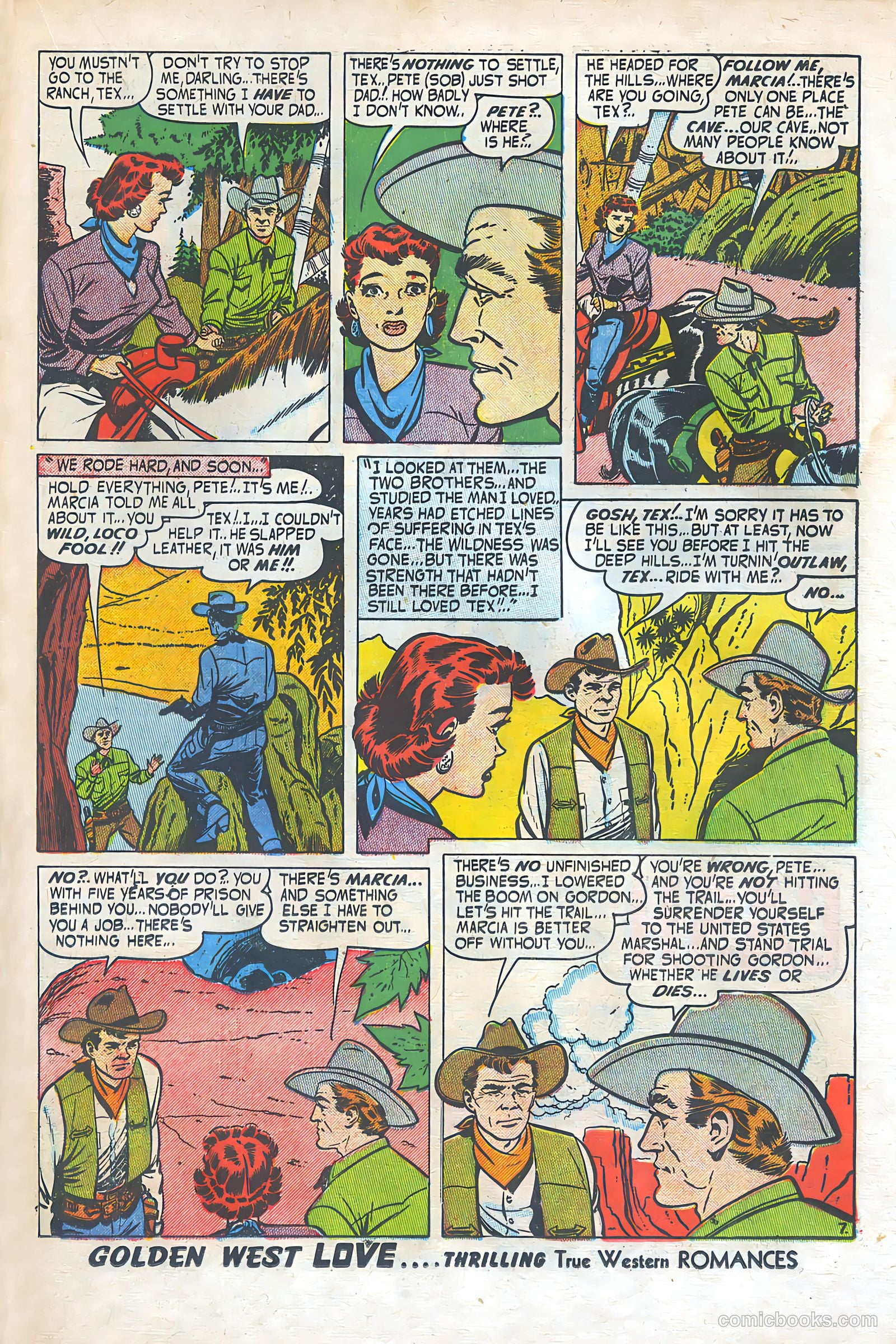 Golden West Love #1 (1949) — page 29 of 53