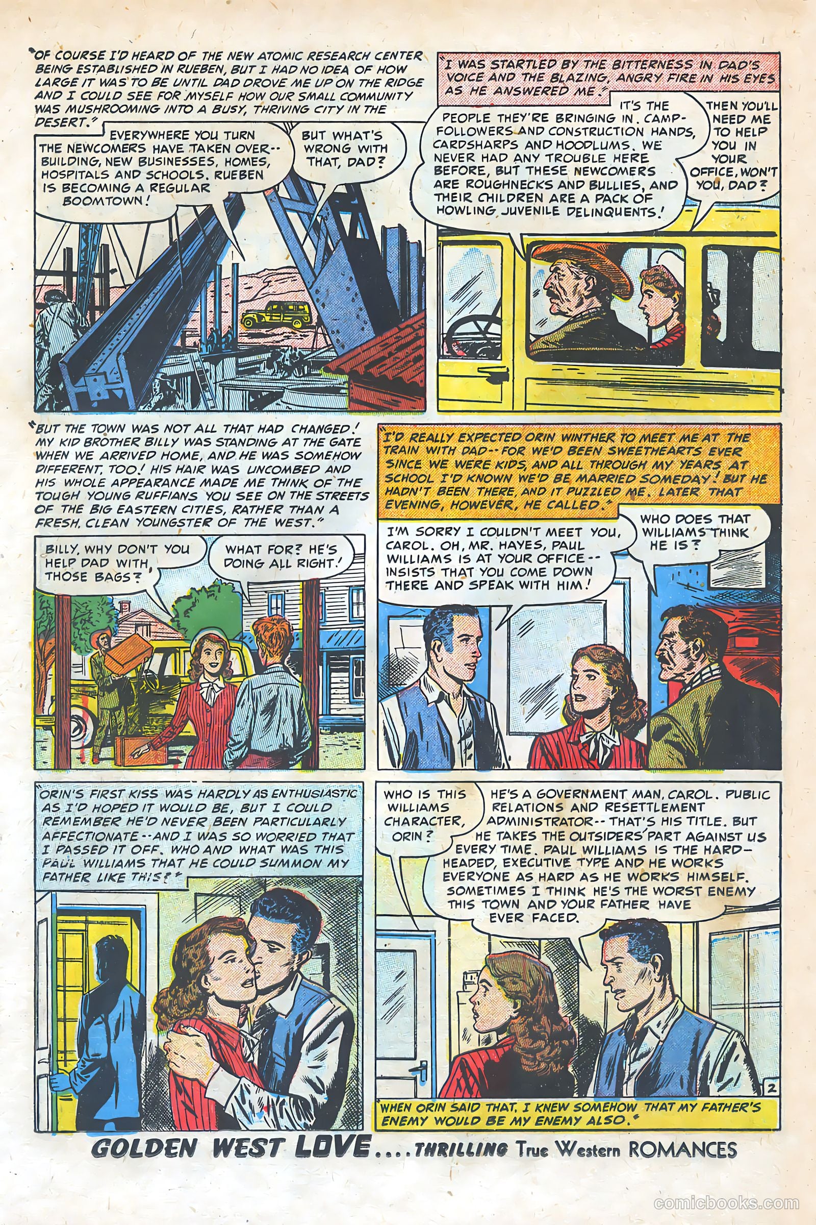 Golden West Love #1 (1949) — page 34 of 53