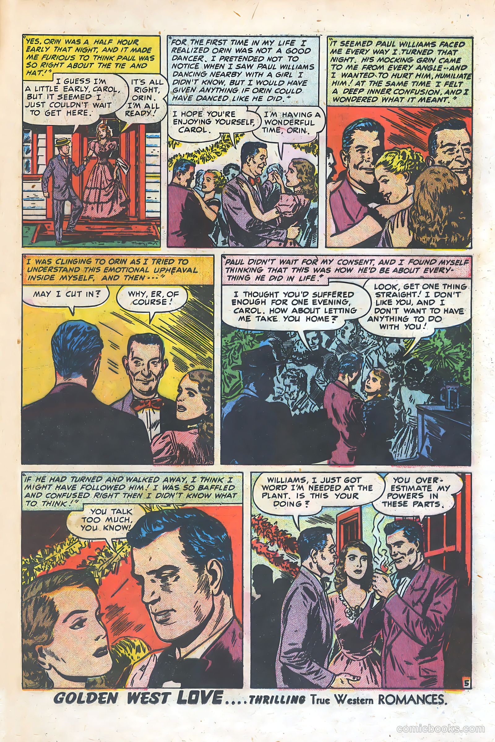 Golden West Love #1 (1949) — page 37 of 53