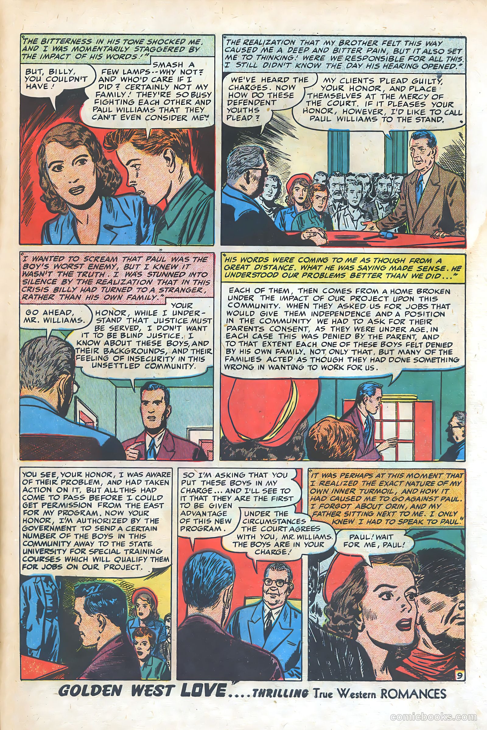 Golden West Love #1 (1949) — page 41 of 53