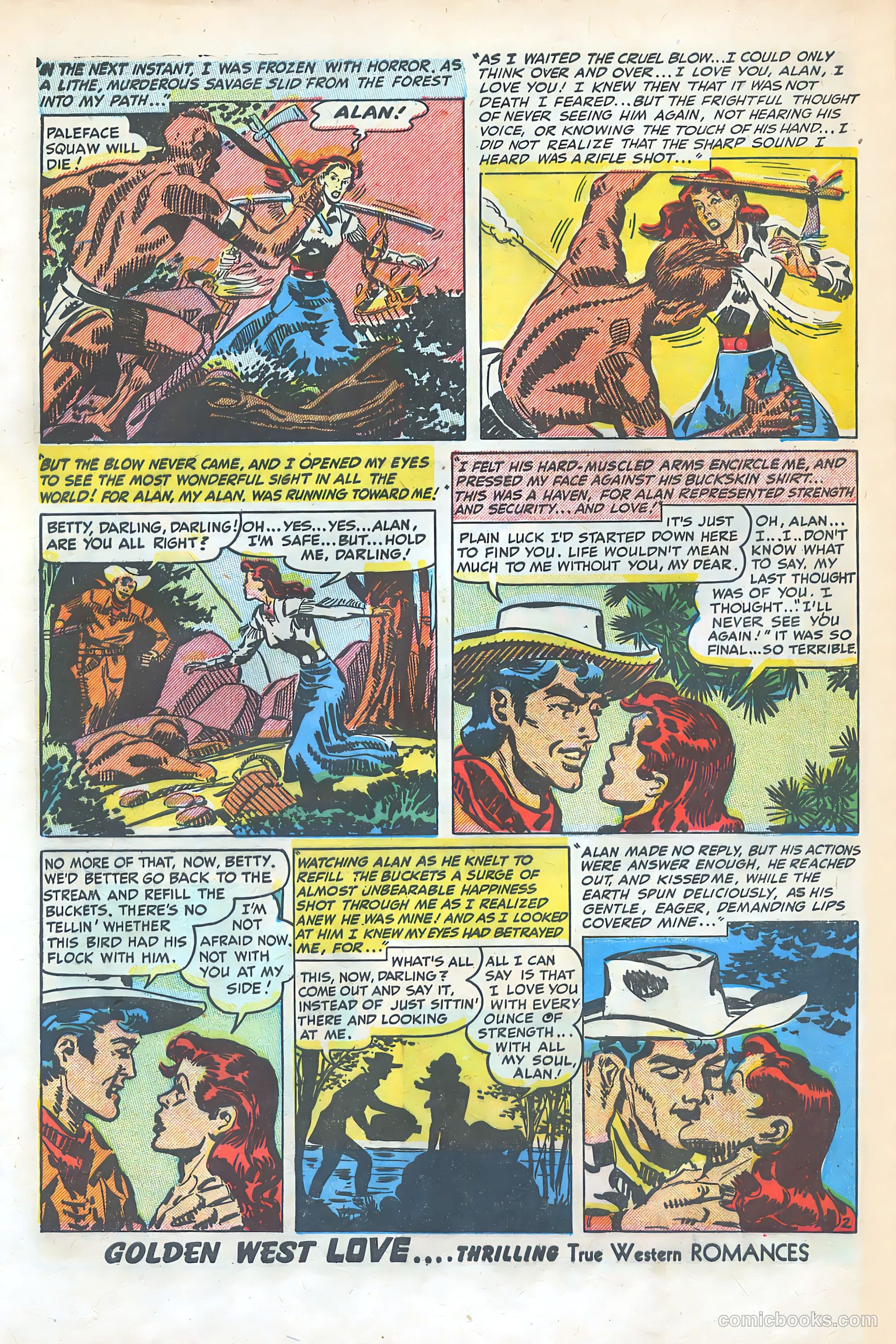 Golden West Love #1 (1949) — page 44 of 53
