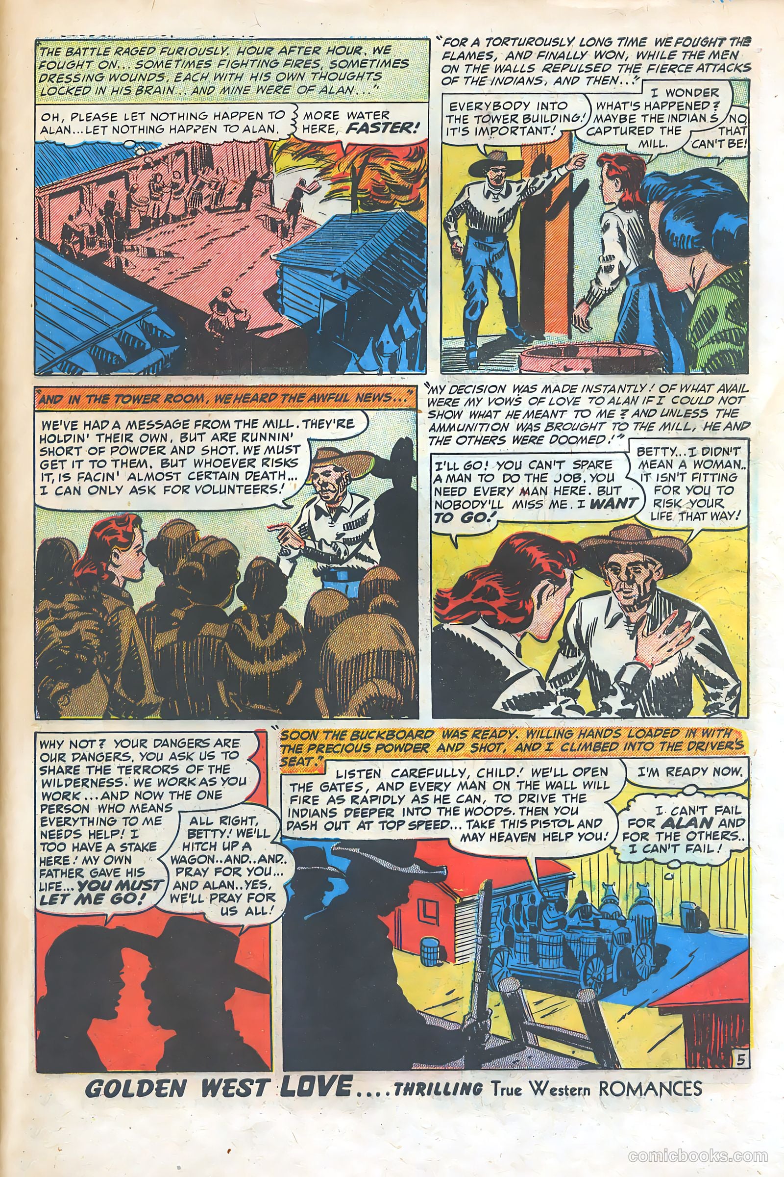 Golden West Love #1 (1949) — page 47 of 53