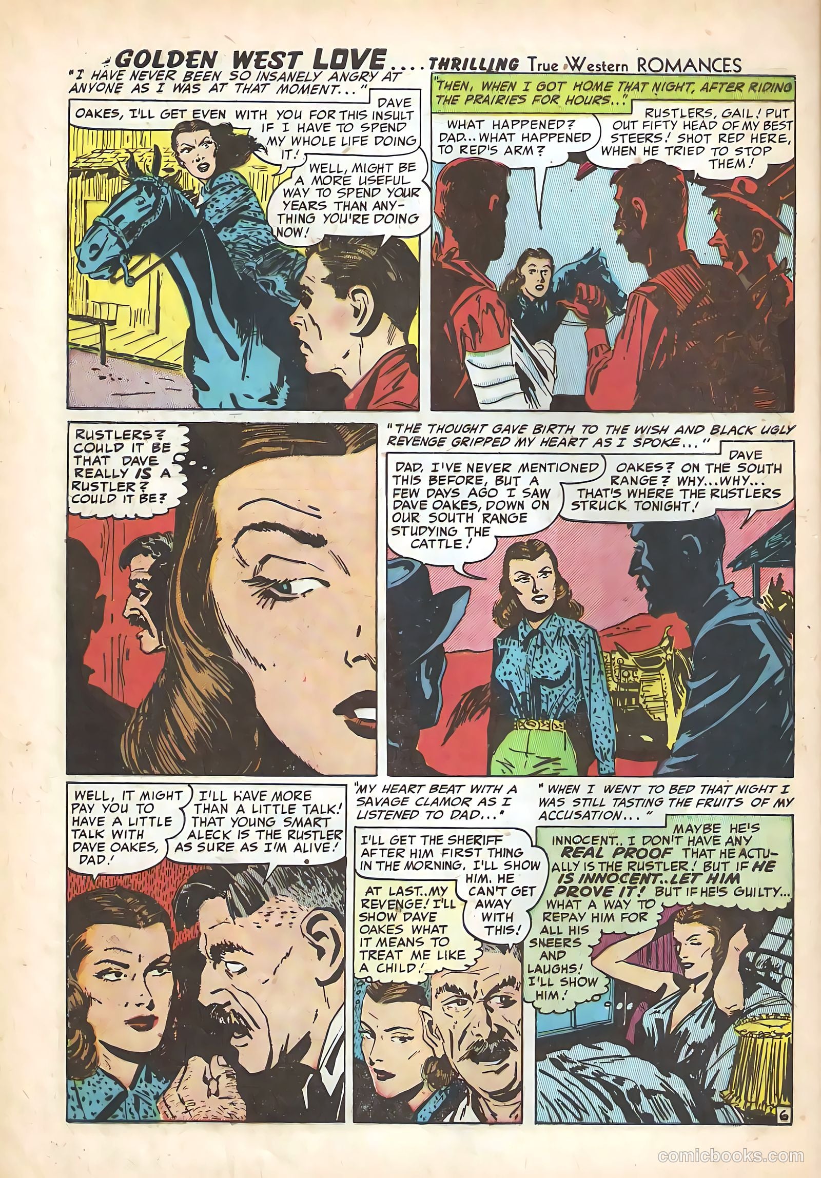 Golden West Love #2 (1949) — page 8 of 52