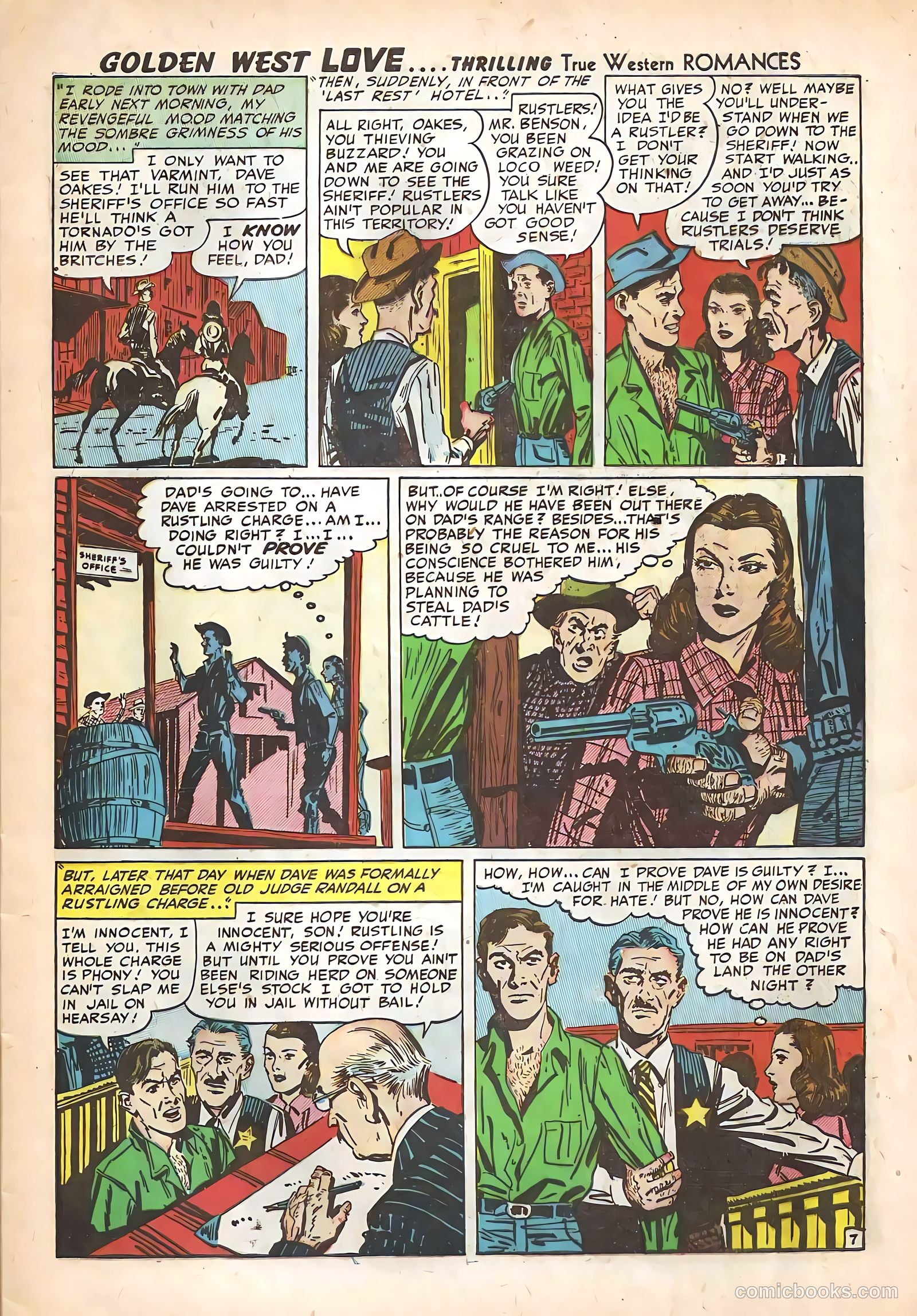 Golden West Love #2 (1949) — page 9 of 52