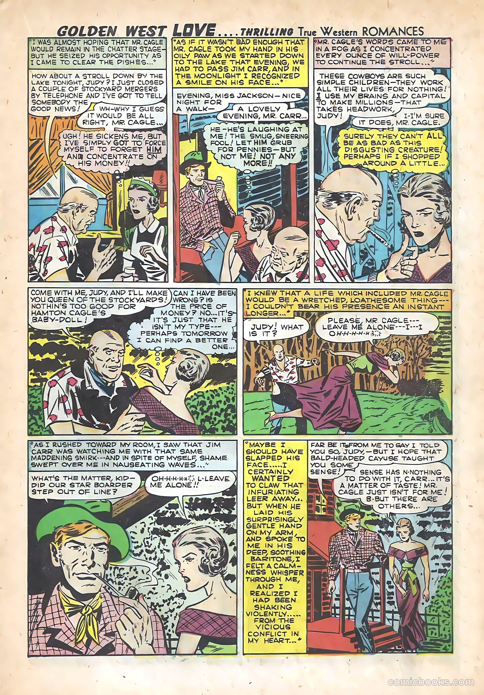 Golden West Love #2 (1949) — page 19 of 52
