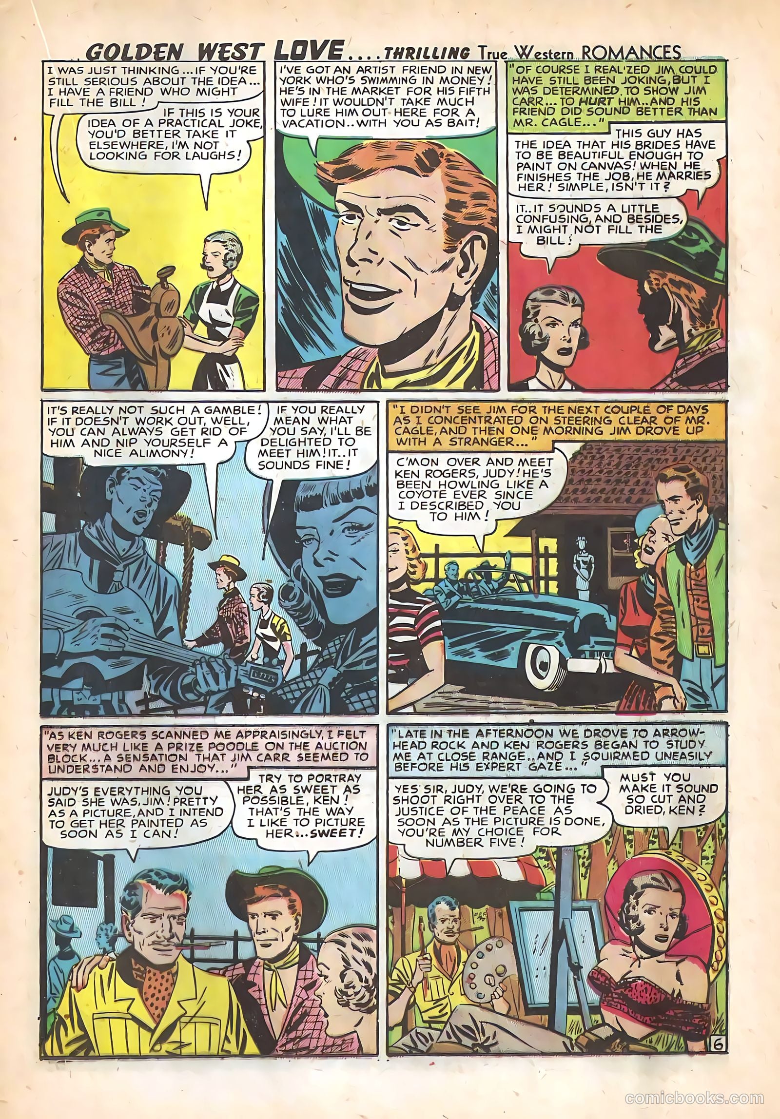 Golden West Love #2 (1949) — page 21 of 52