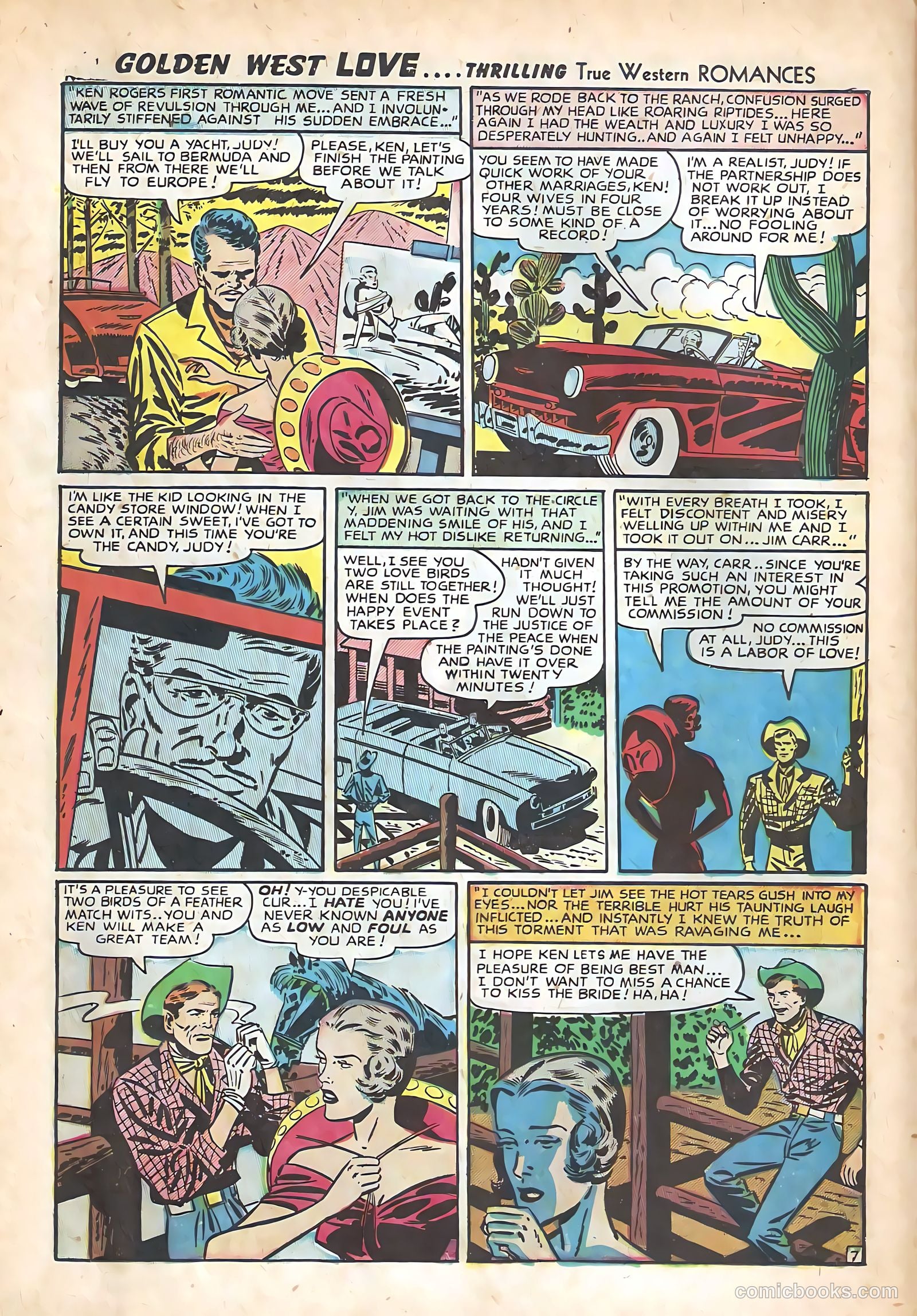 Golden West Love #2 (1949) — page 22 of 52