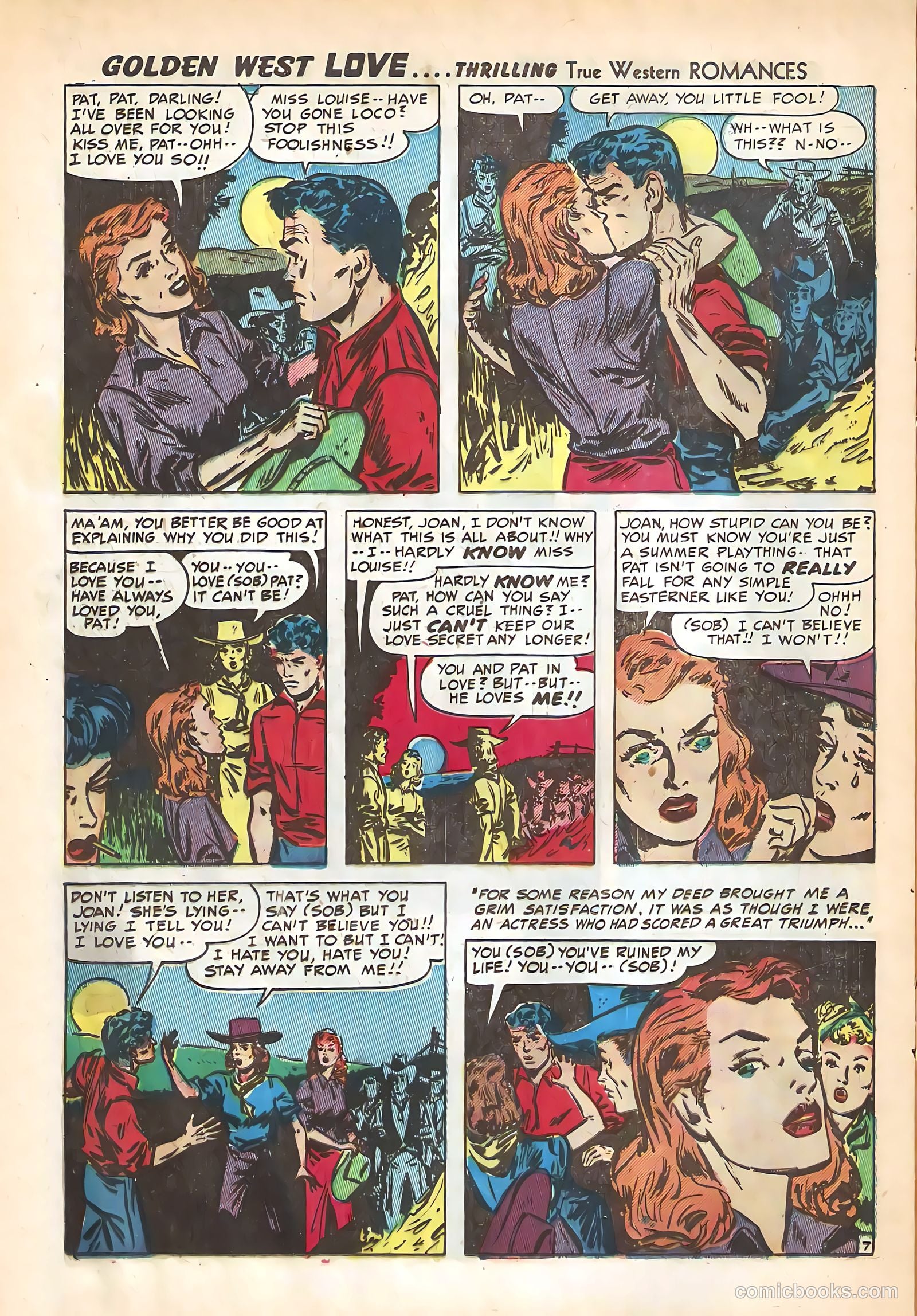 Golden West Love #2 (1949) — page 30 of 52