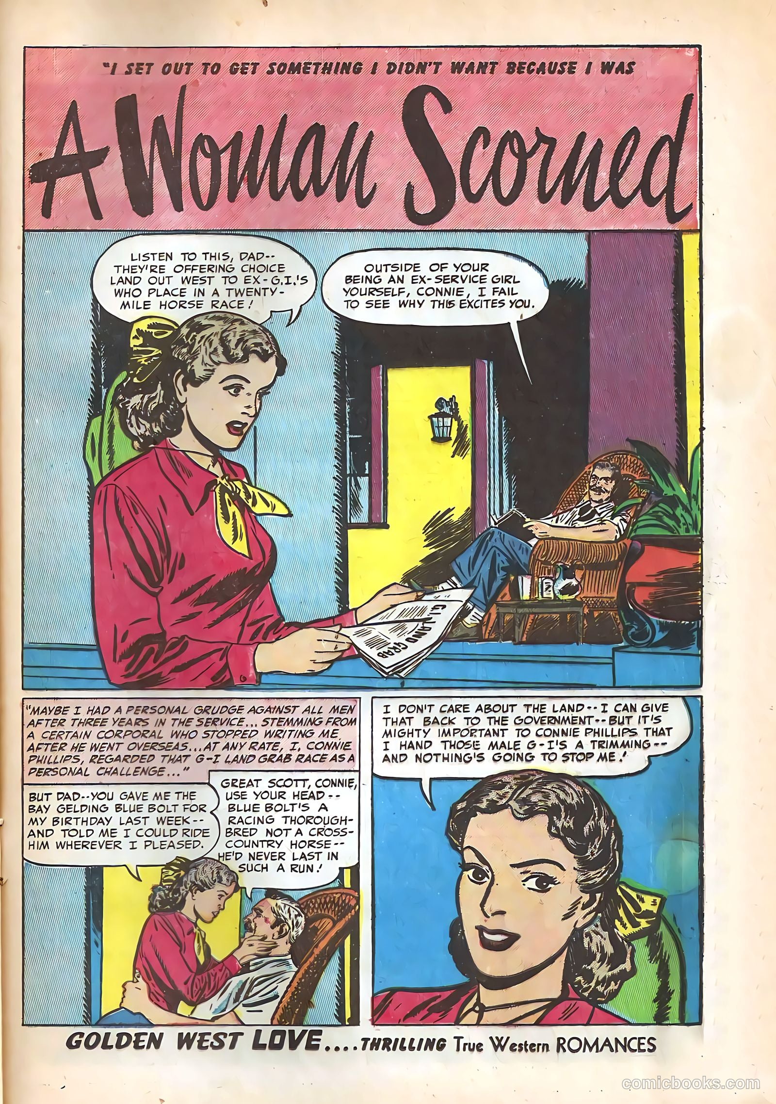 Golden West Love #2 (1949) — page 35 of 52