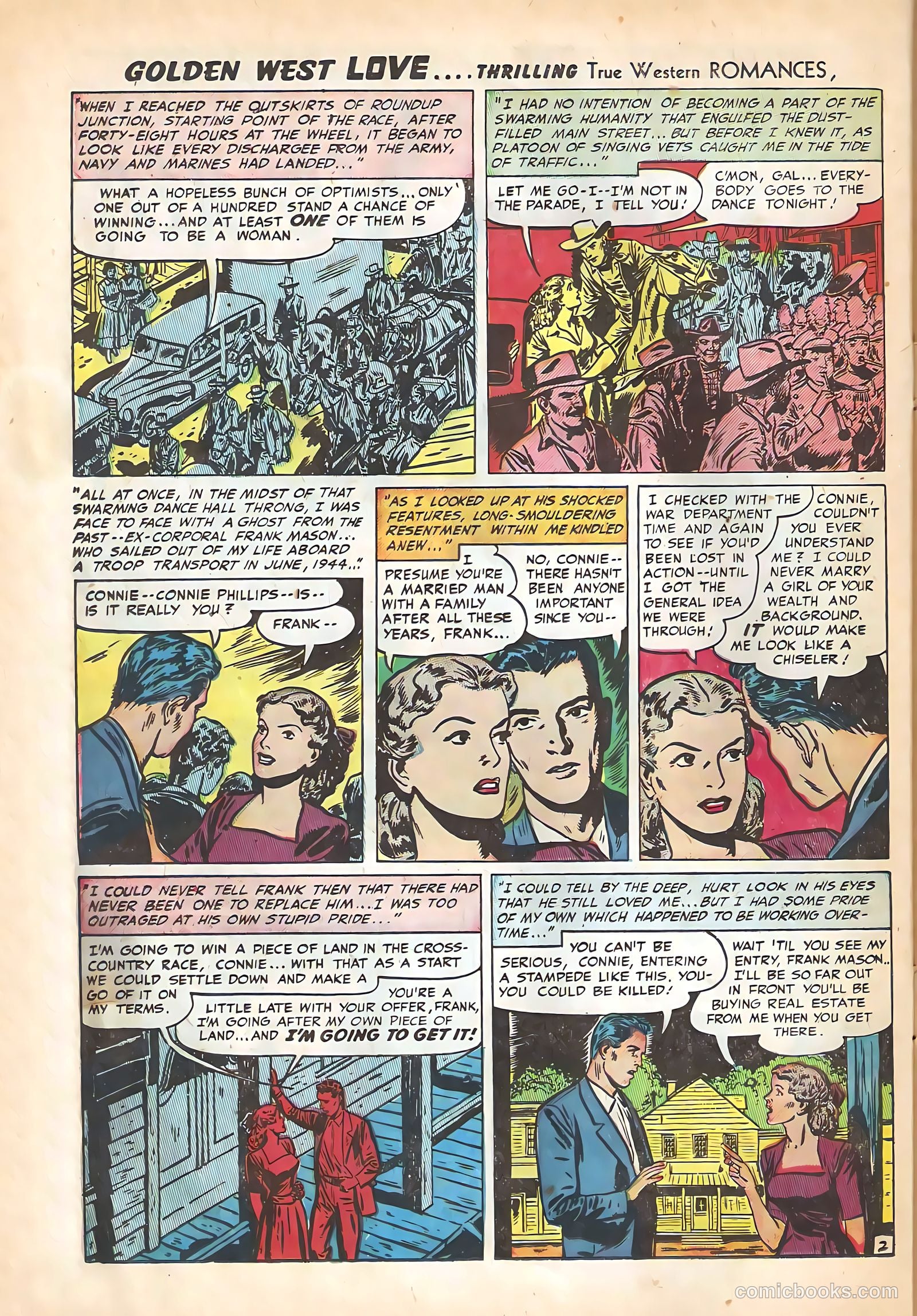 Golden West Love #2 (1949) — page 36 of 52