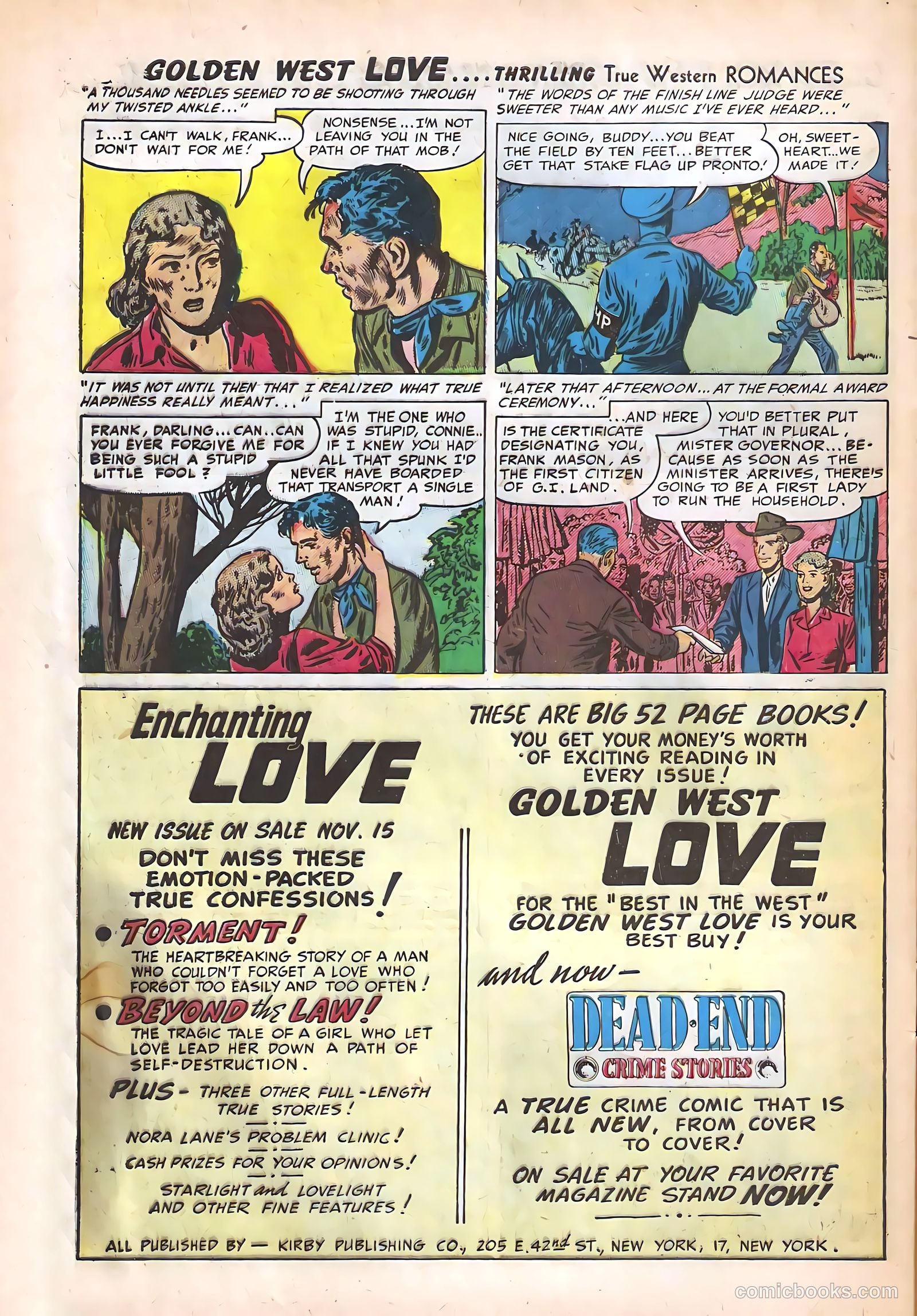 Golden West Love #2 (1949) — page 42 of 52
