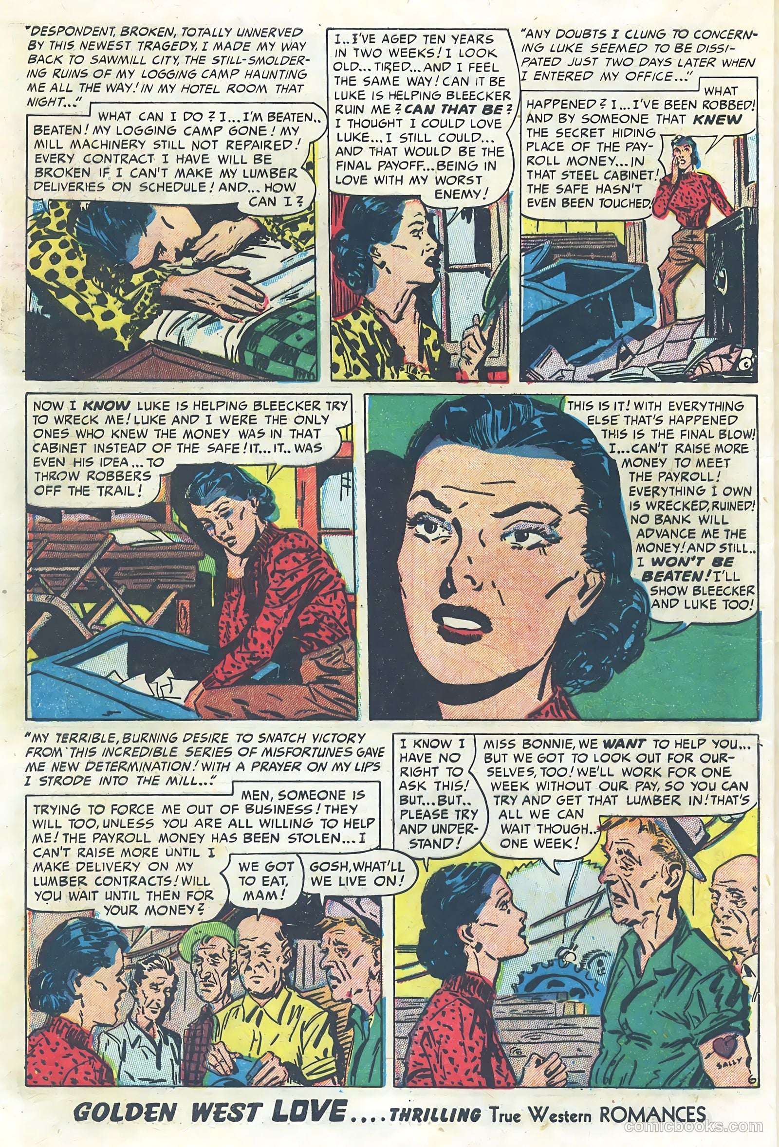 Golden West Love #3 (1950) — page 8 of 53