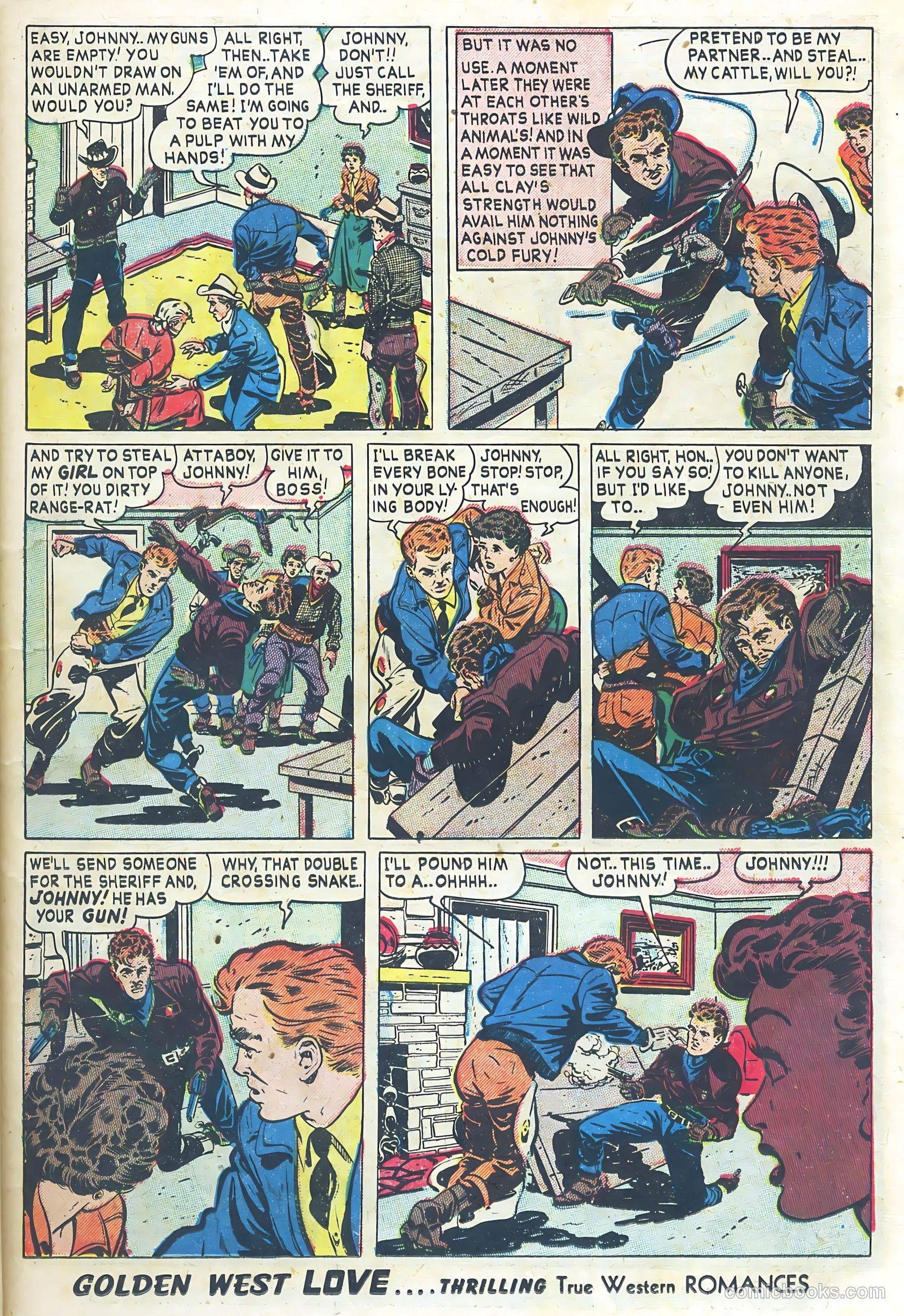 Golden West Love #3 (1950) — page 17 of 53