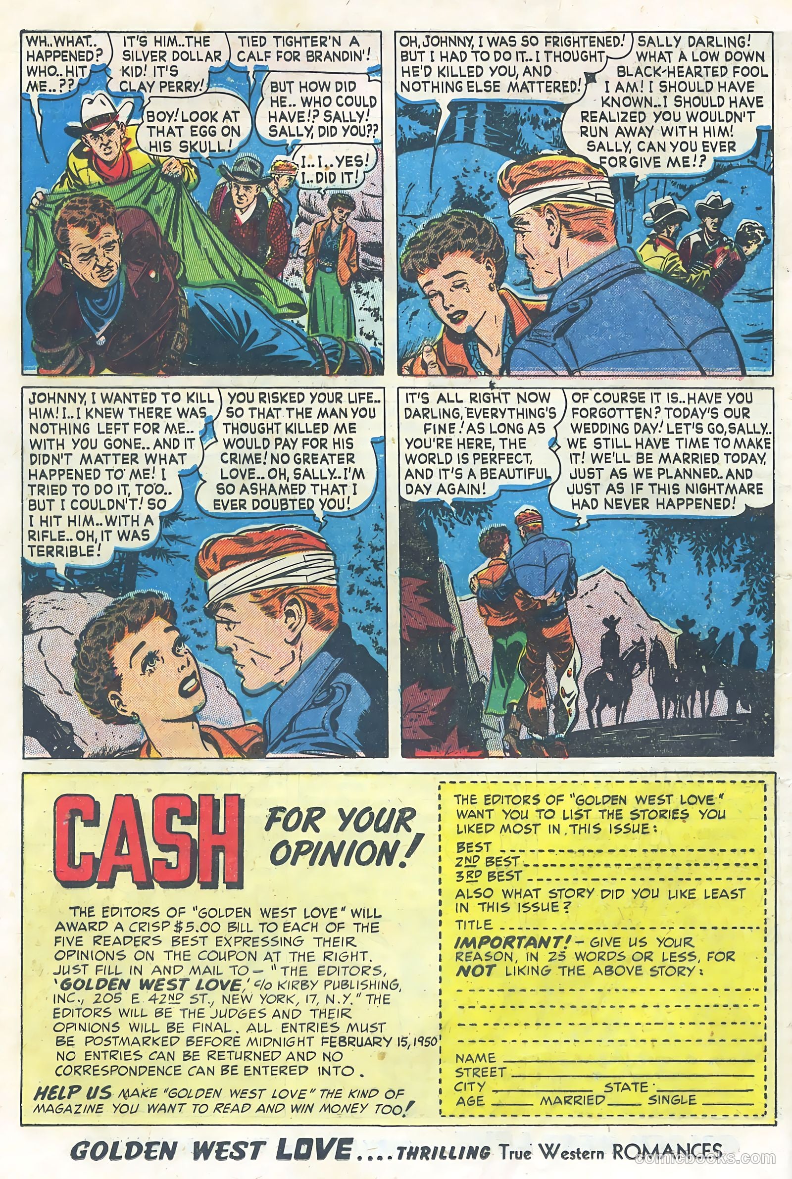 Golden West Love #3 (1950) — page 20 of 53