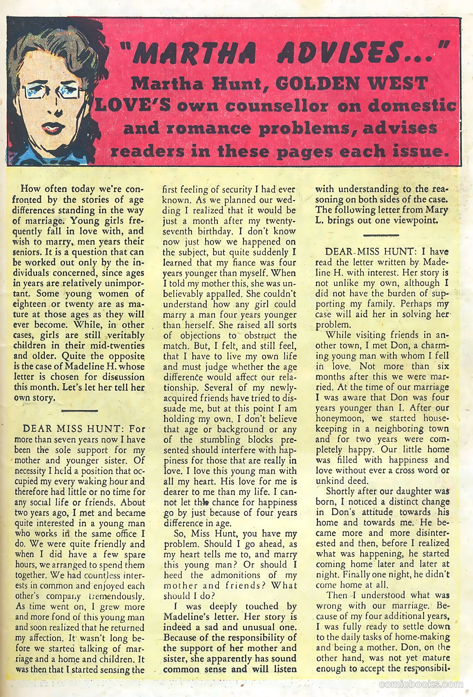 Golden West Love #3 (1950) — page 21 of 53