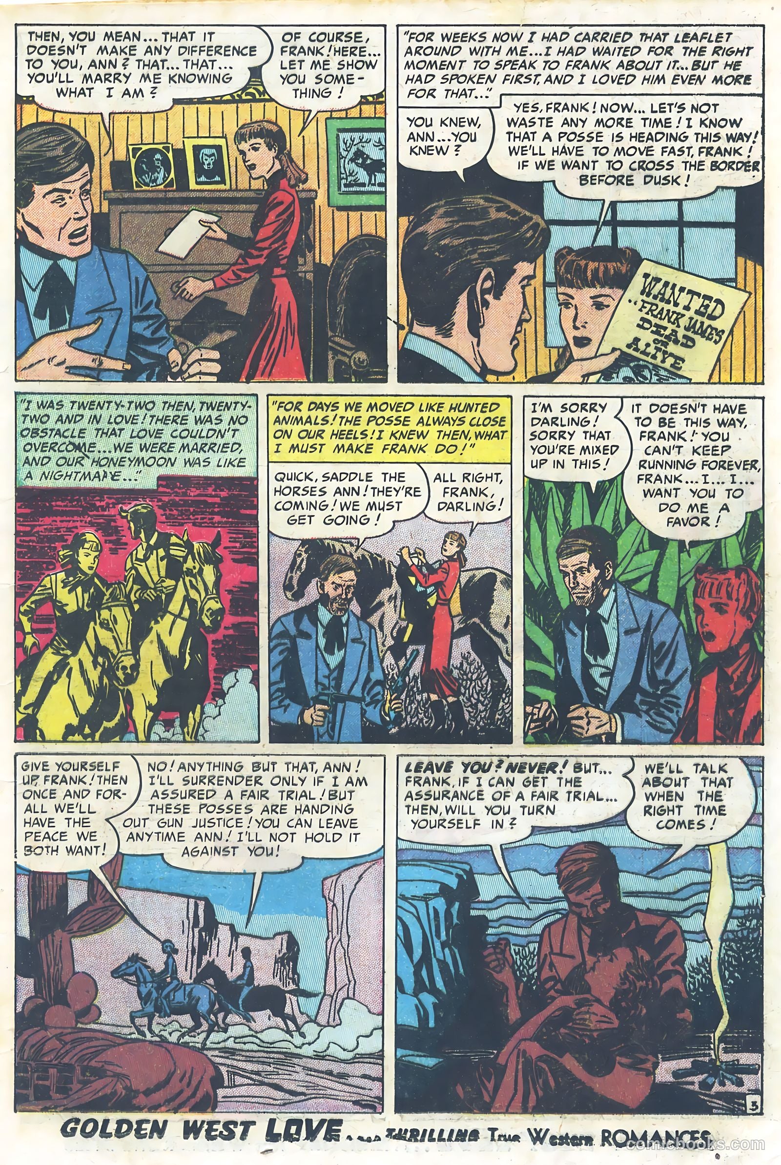 Golden West Love #3 (1950) — page 25 of 53