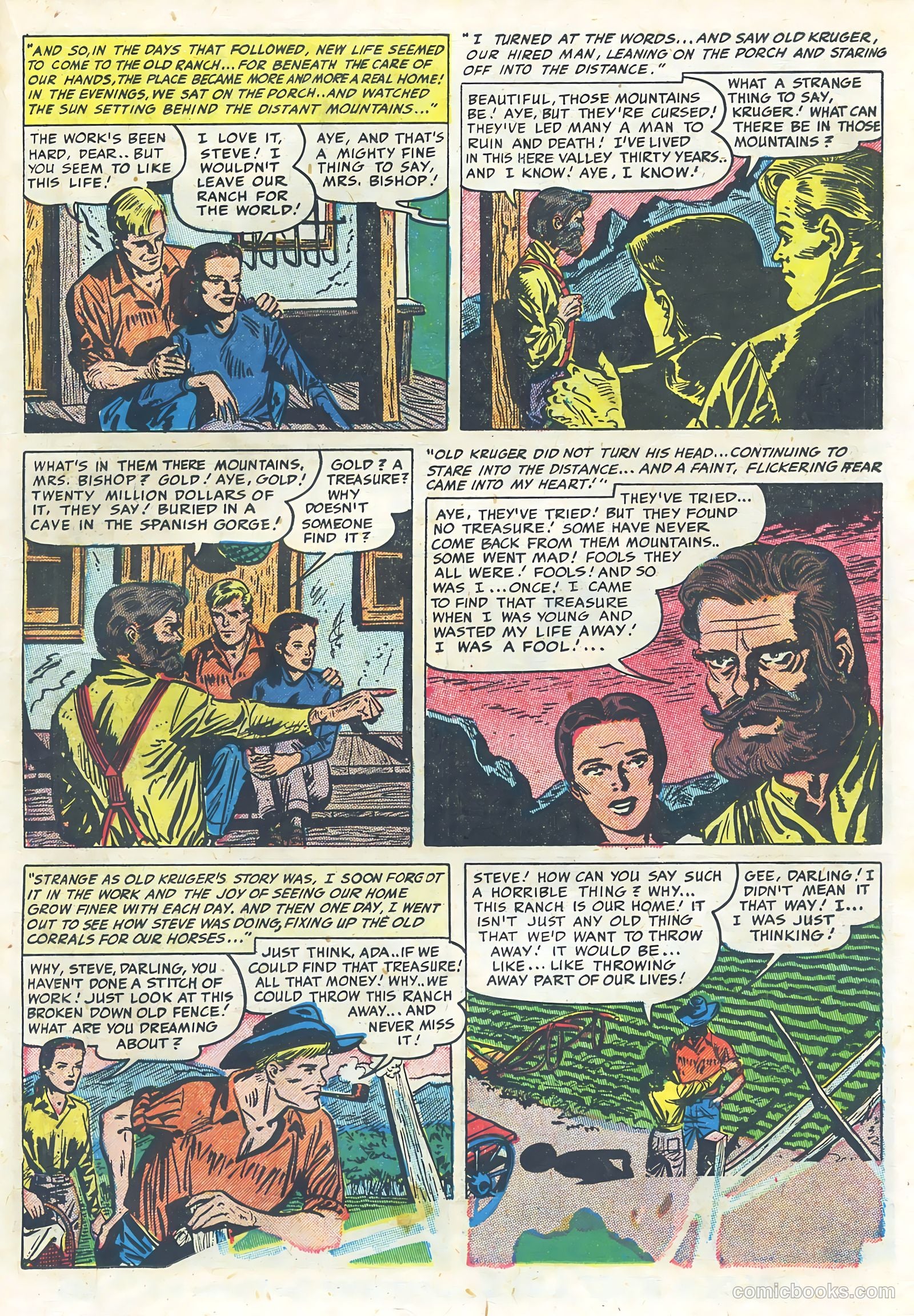 Golden West Love #3 (1950) — page 31 of 53