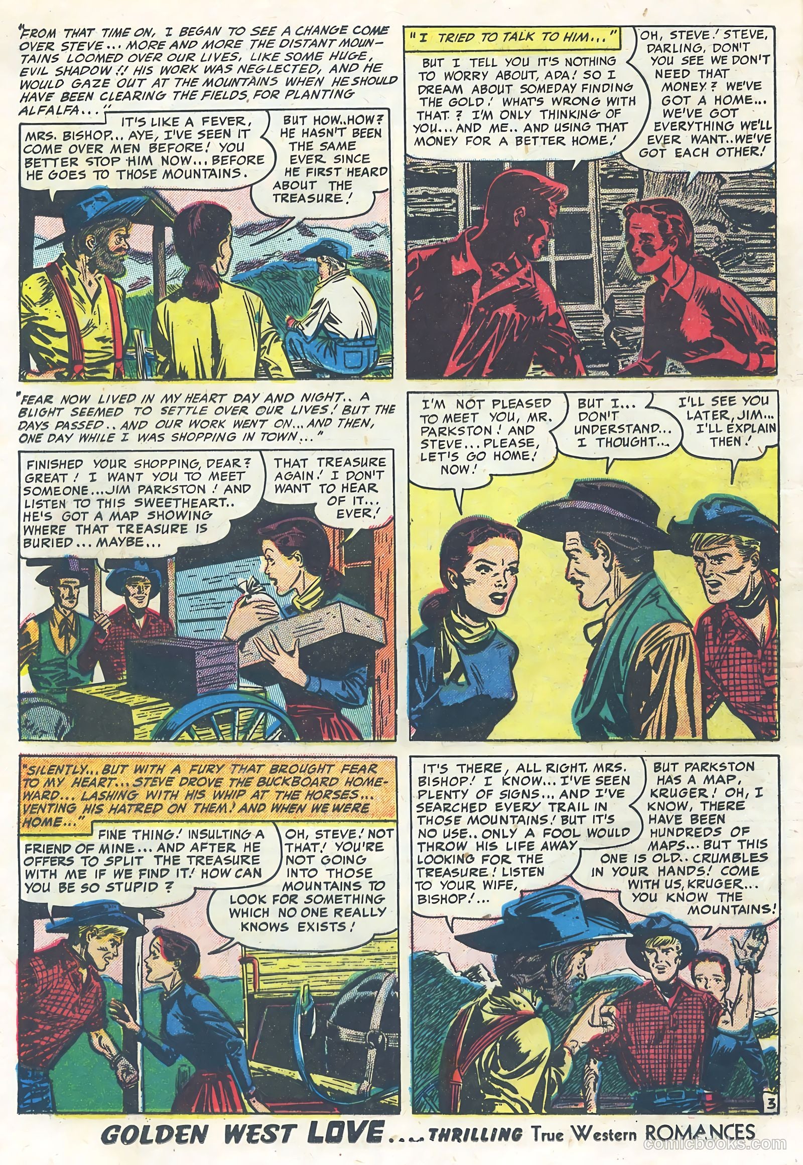 Golden West Love #3 (1950) — page 32 of 53