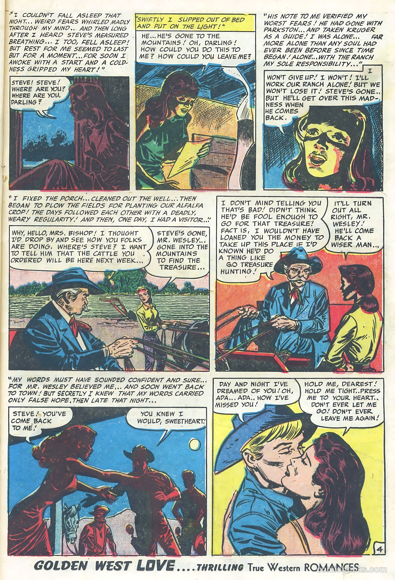 Golden West Love #3 (1950) — page 33 of 53