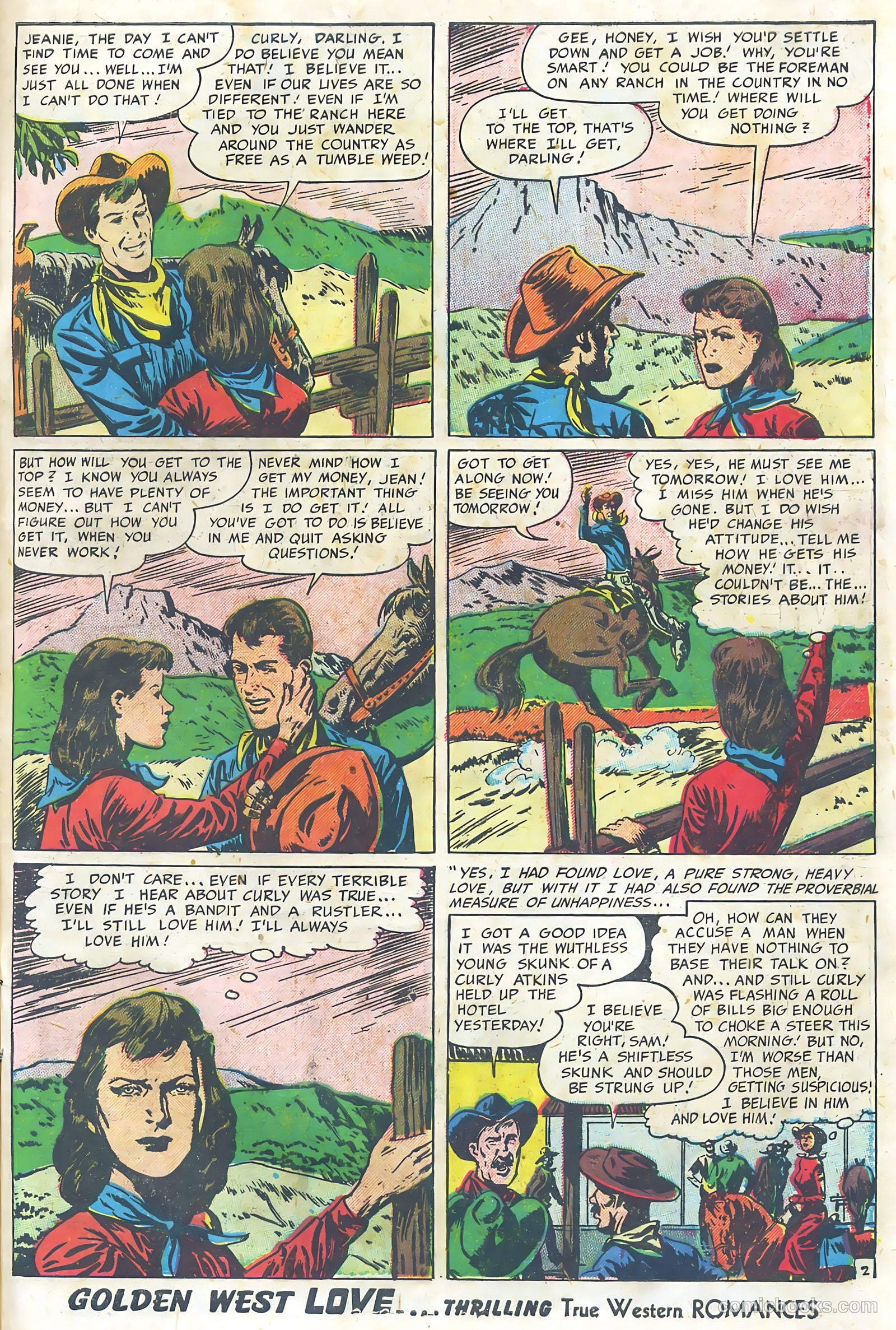 Golden West Love #3 (1950) — page 39 of 53