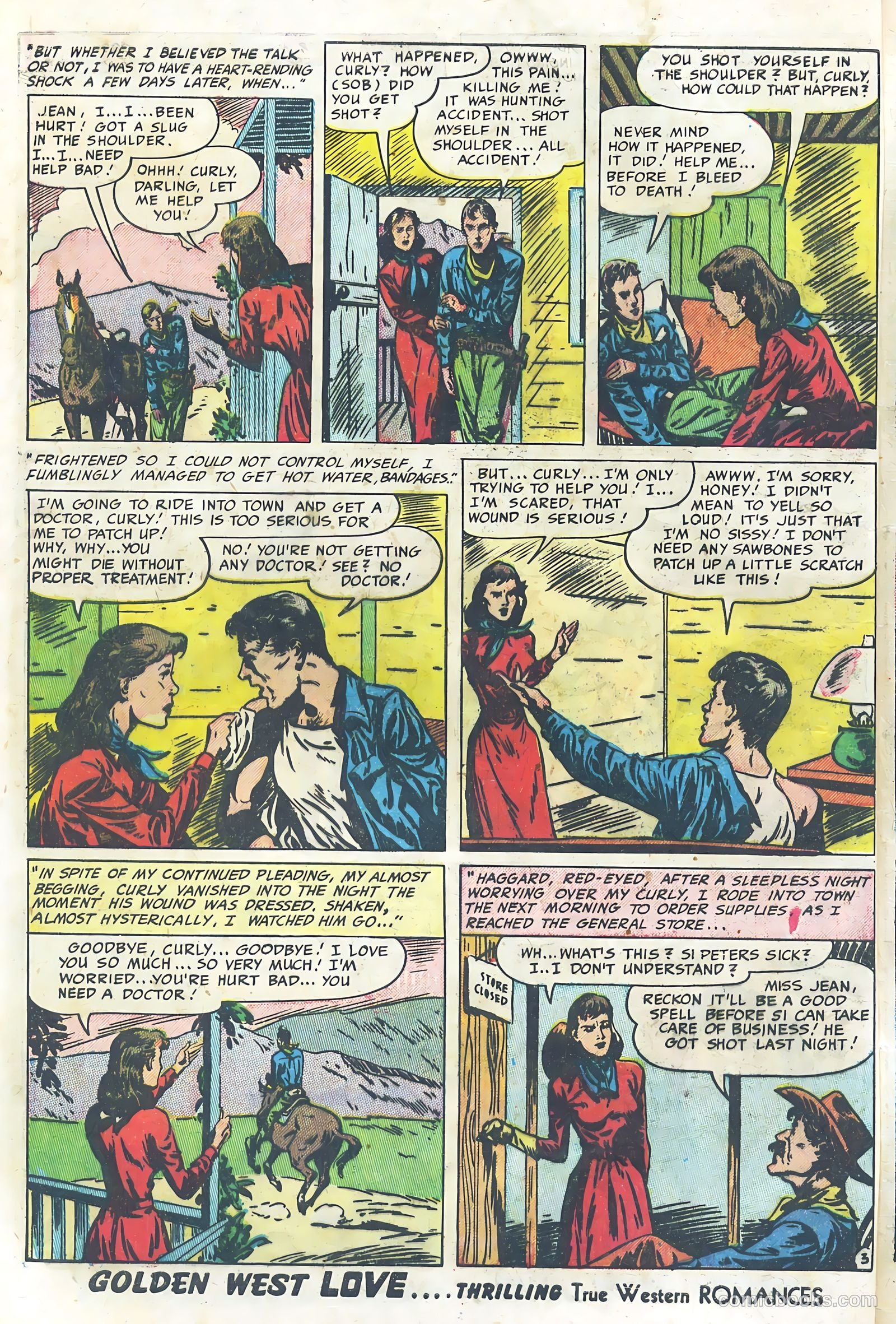 Golden West Love #3 (1950) — page 40 of 53