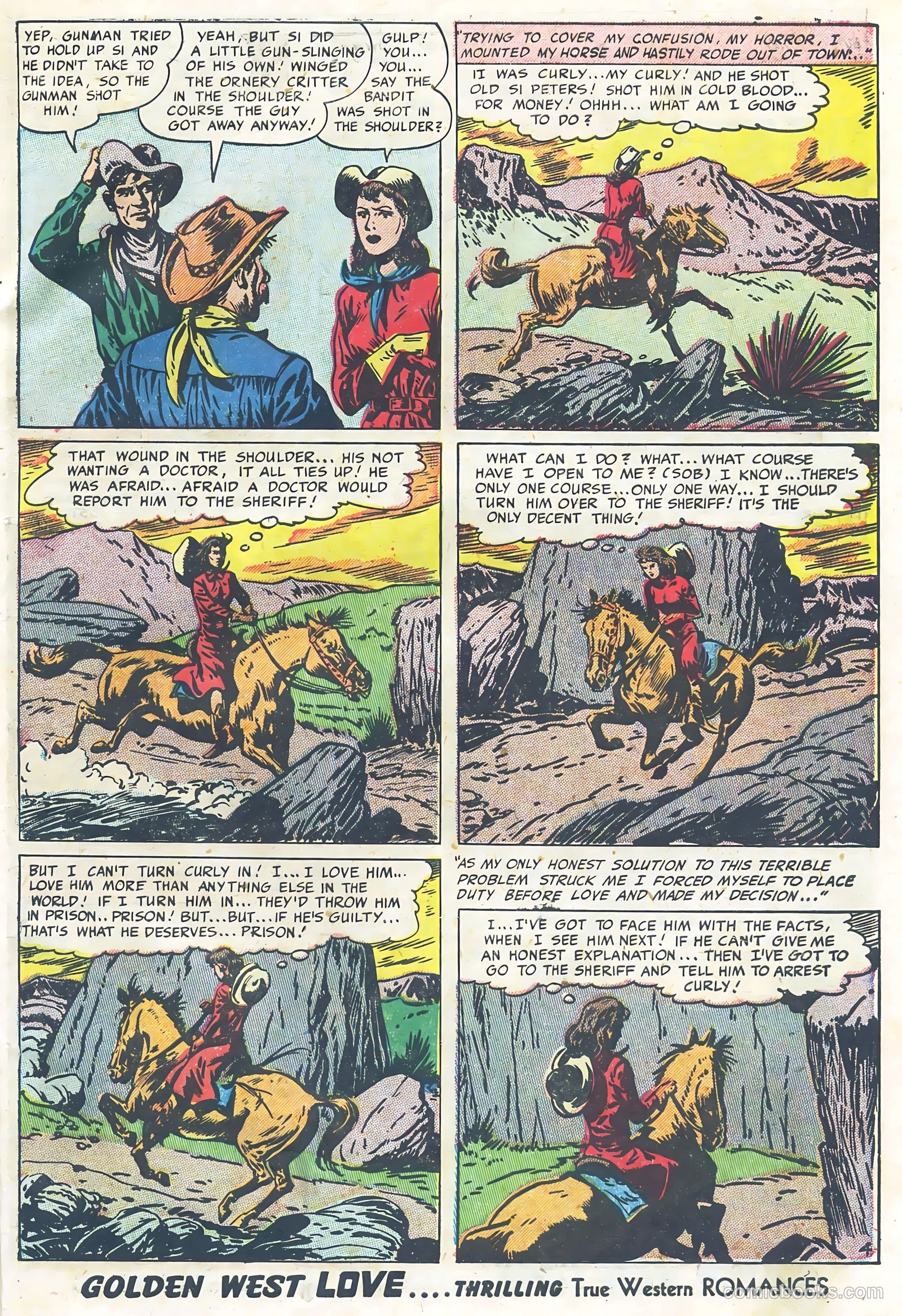 Golden West Love #3 (1950) — page 41 of 53