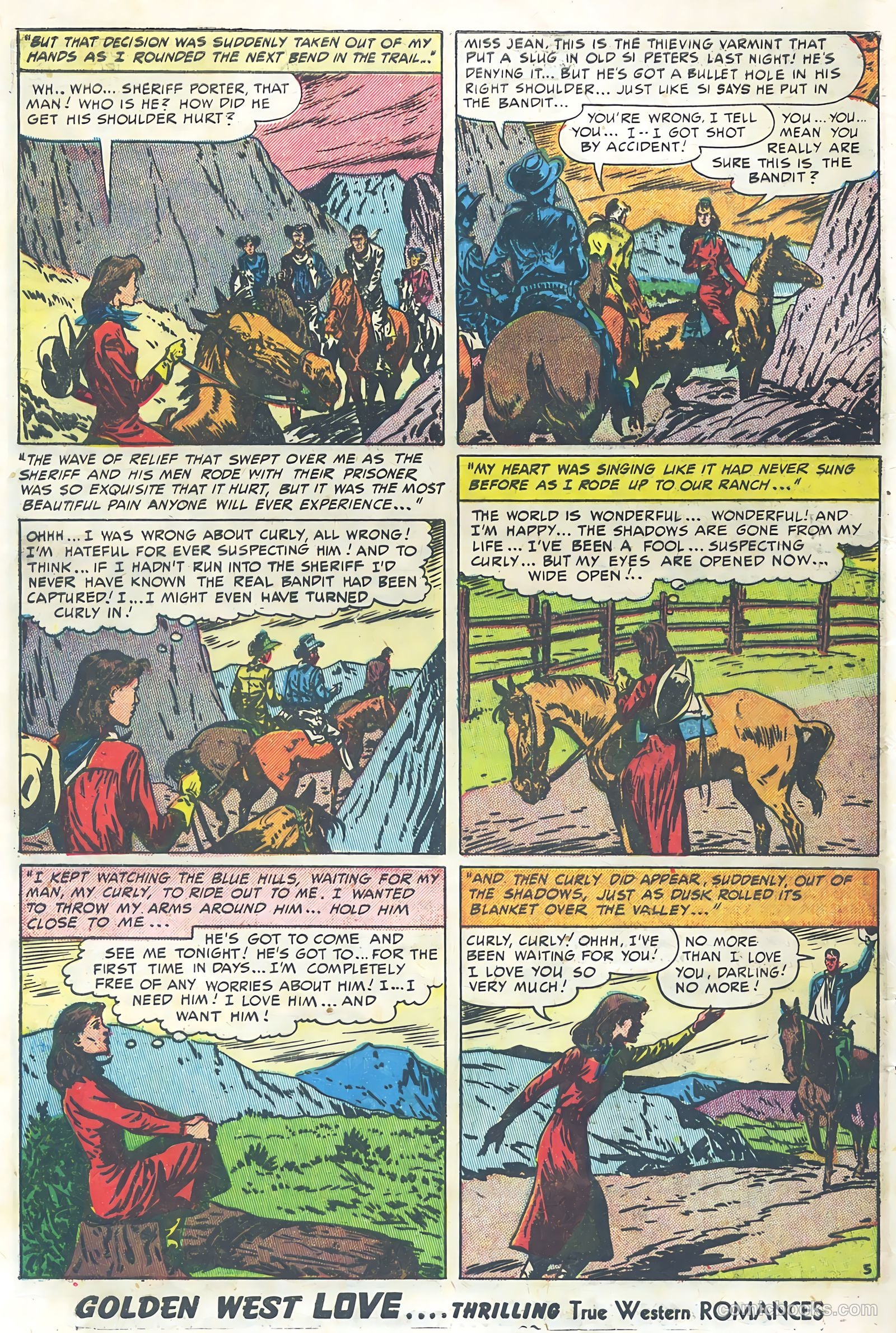 Golden West Love #3 (1950) — page 42 of 53