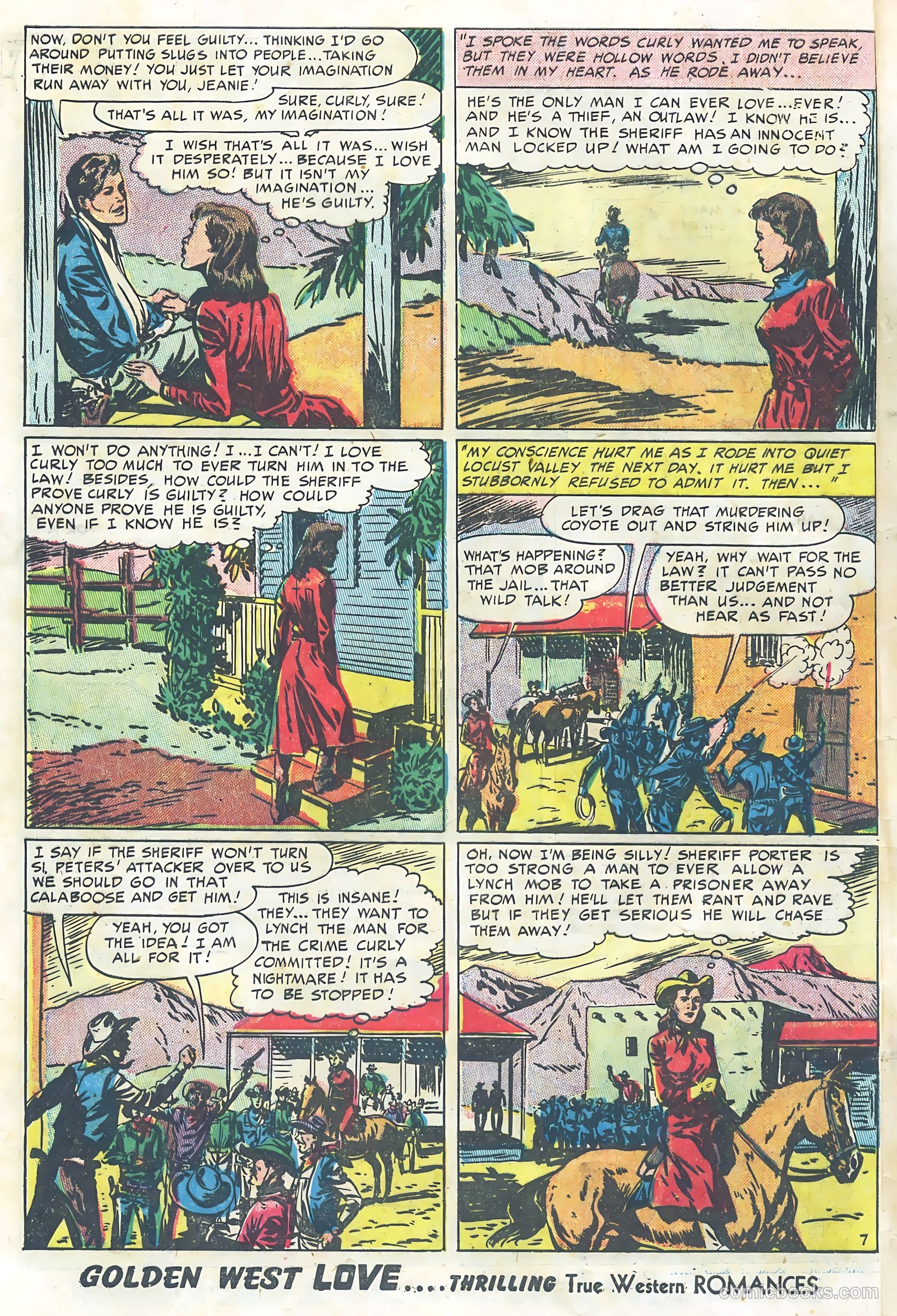 Golden West Love #3 (1950) — page 44 of 53
