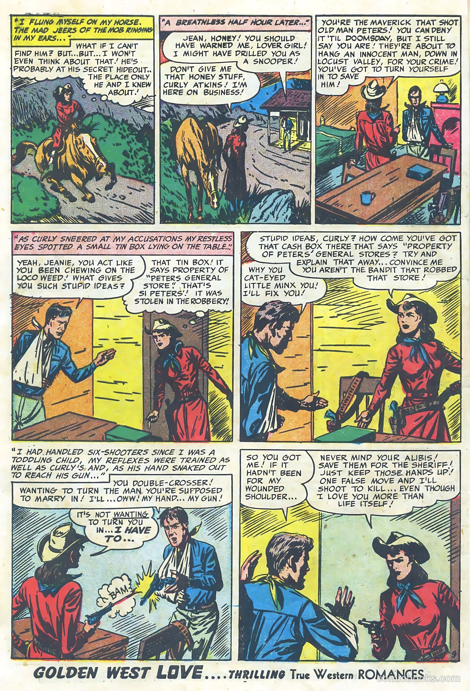 Golden West Love #3 (1950) — page 46 of 53