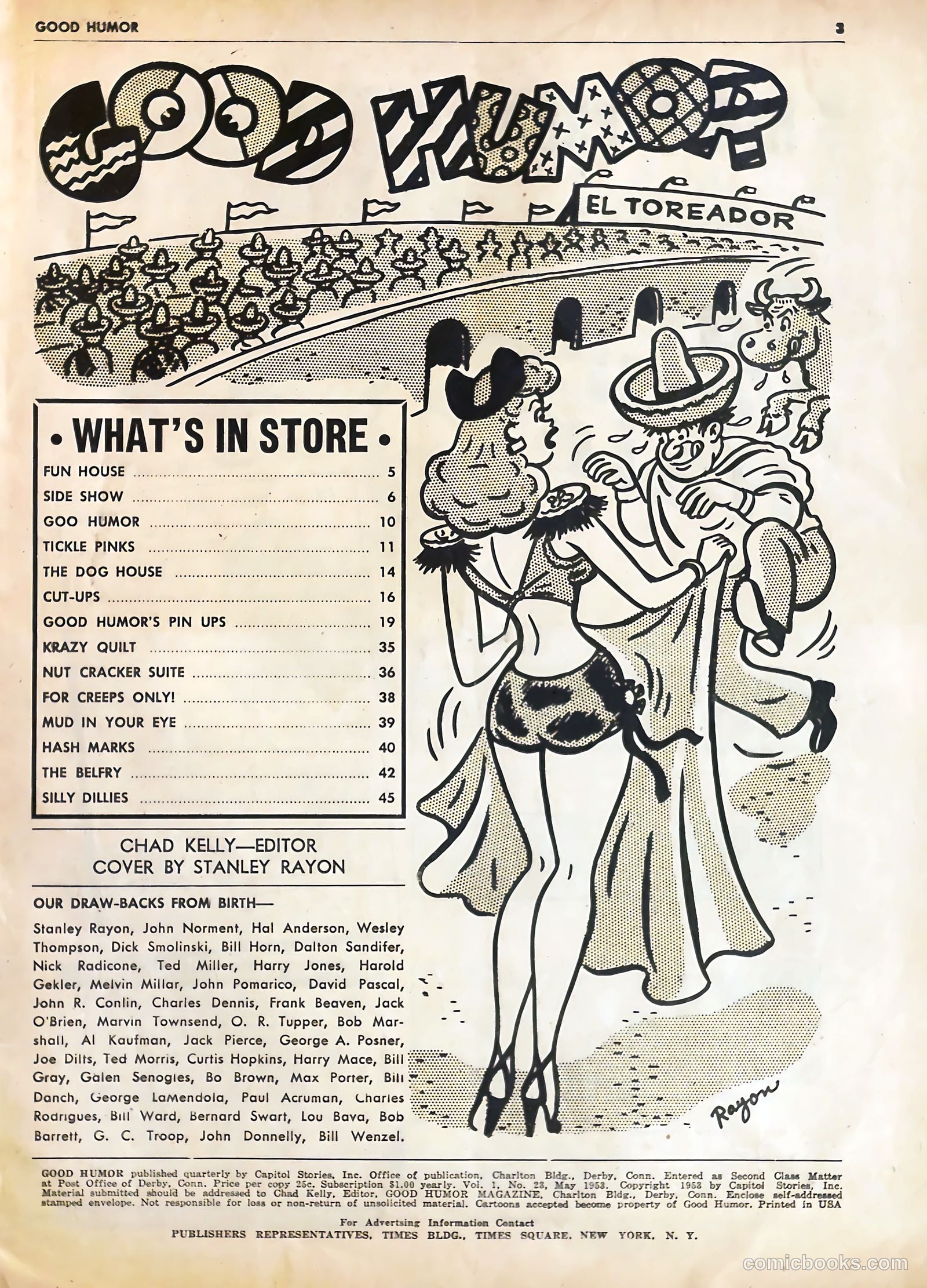 Good Humor #23 (1968) — page 3 of 53