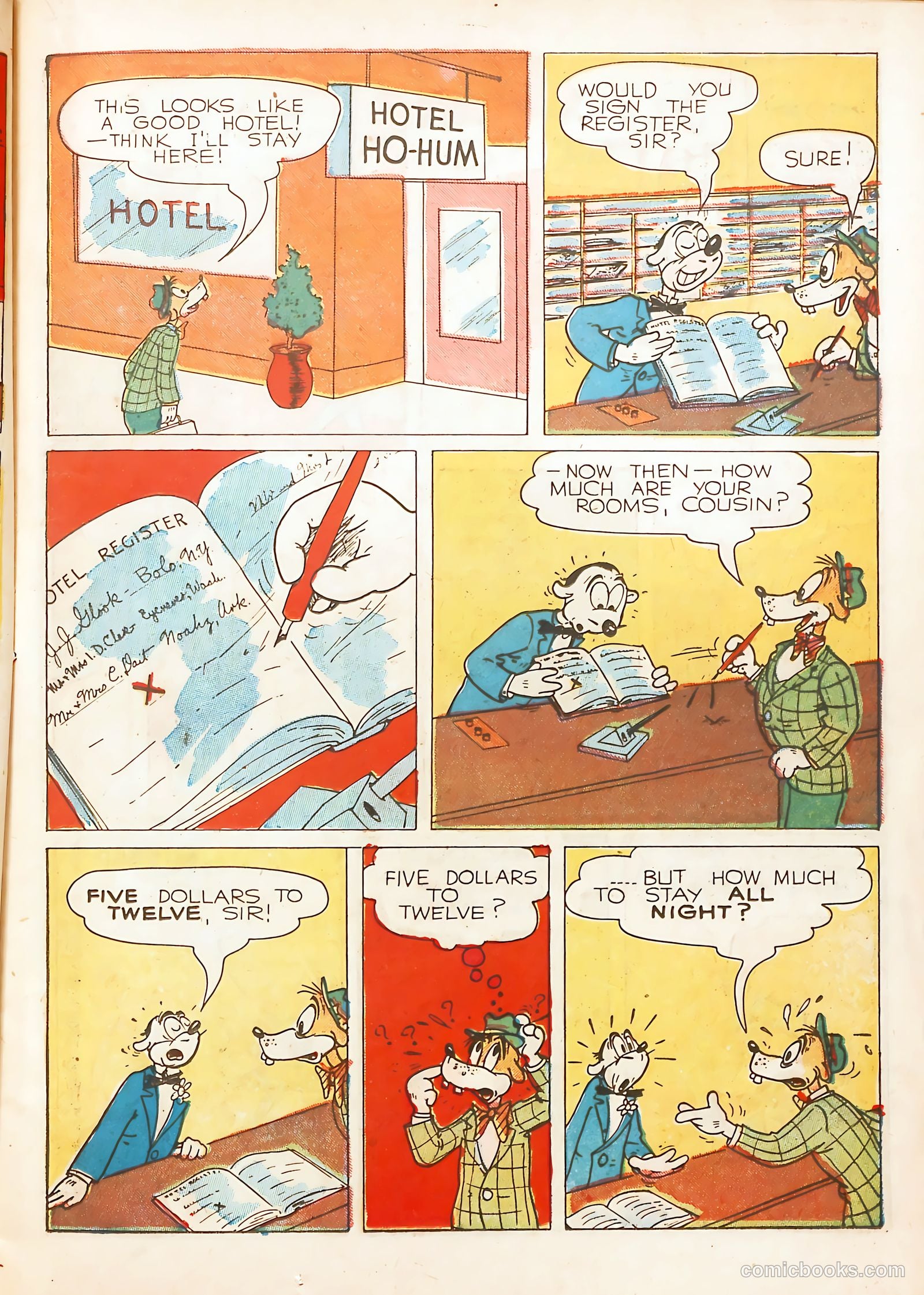 Goofy Comics #1 (1943) — page 23 of 60