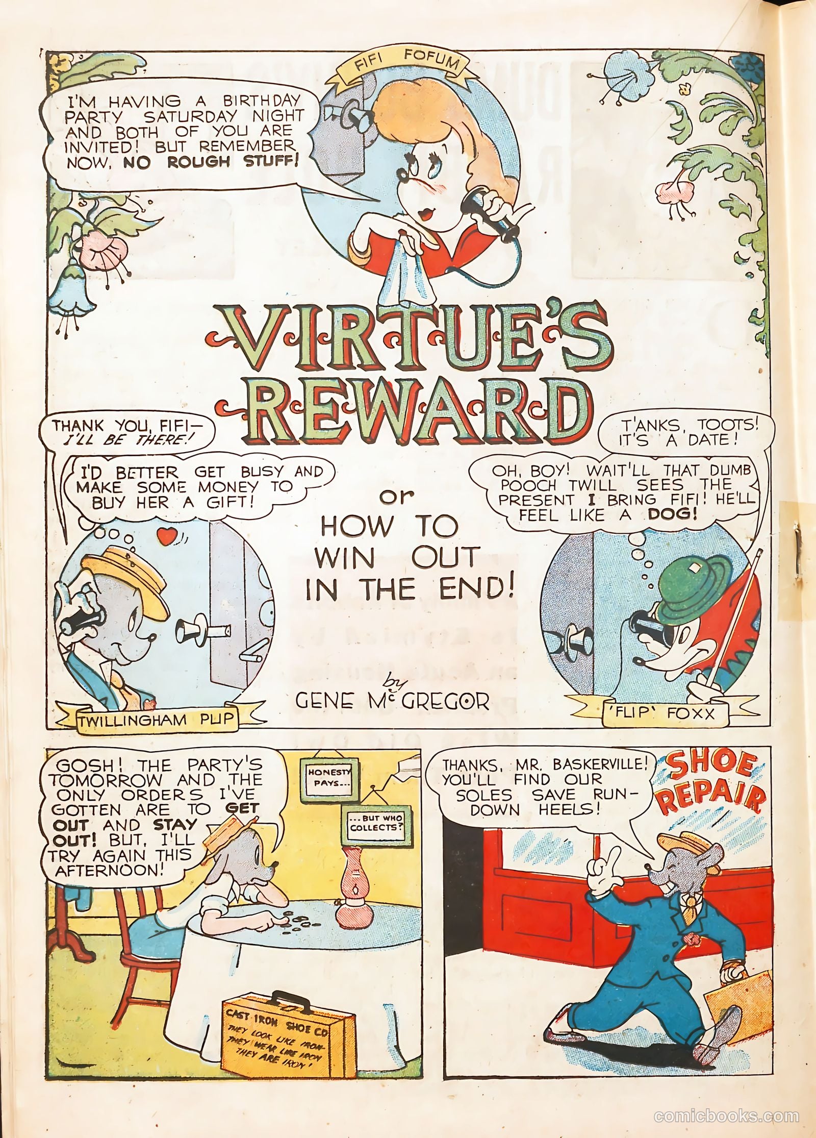 Goofy Comics #1 (1943) — page 34 of 60