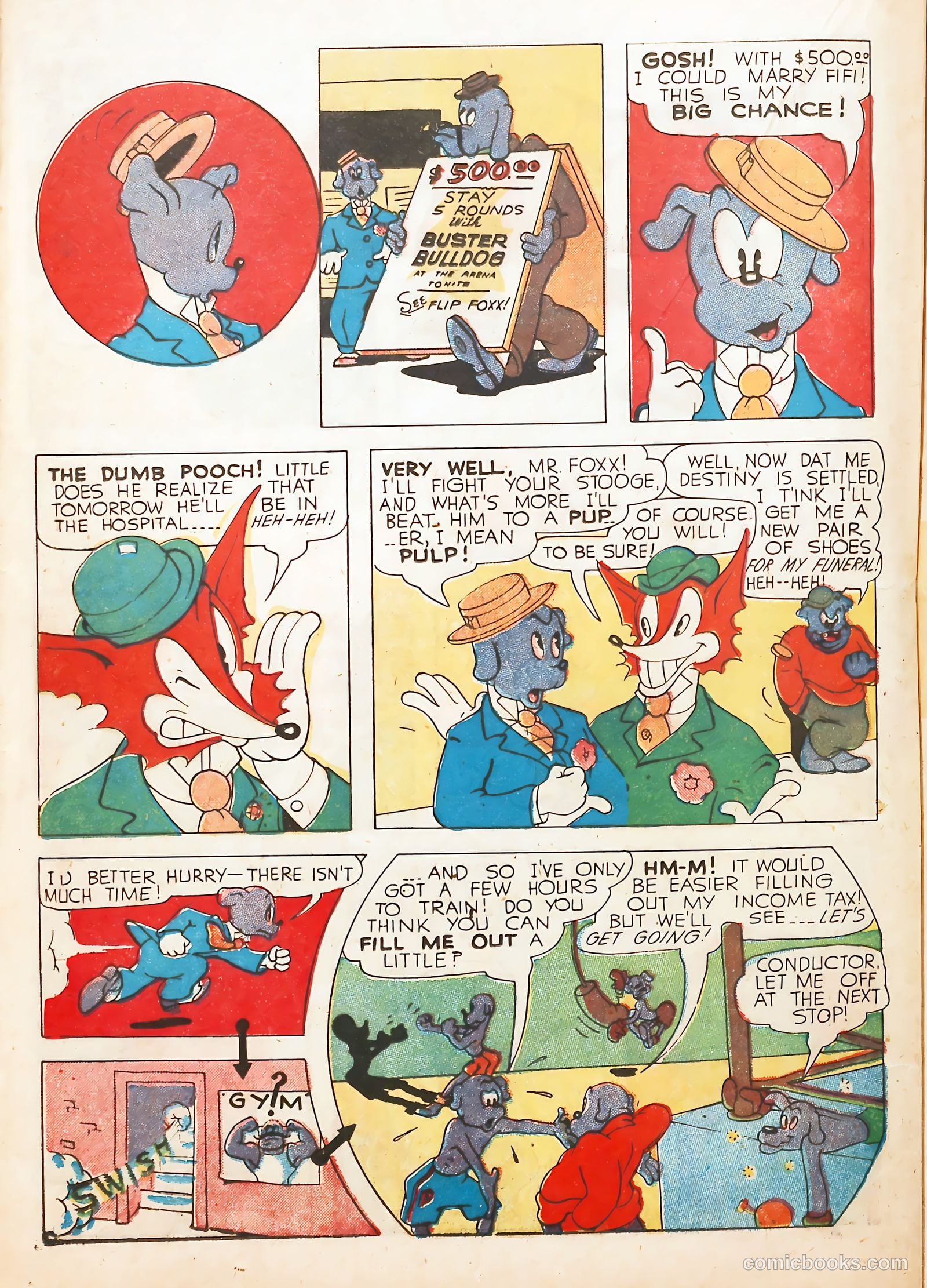 Goofy Comics #1 (1943) — page 36 of 60