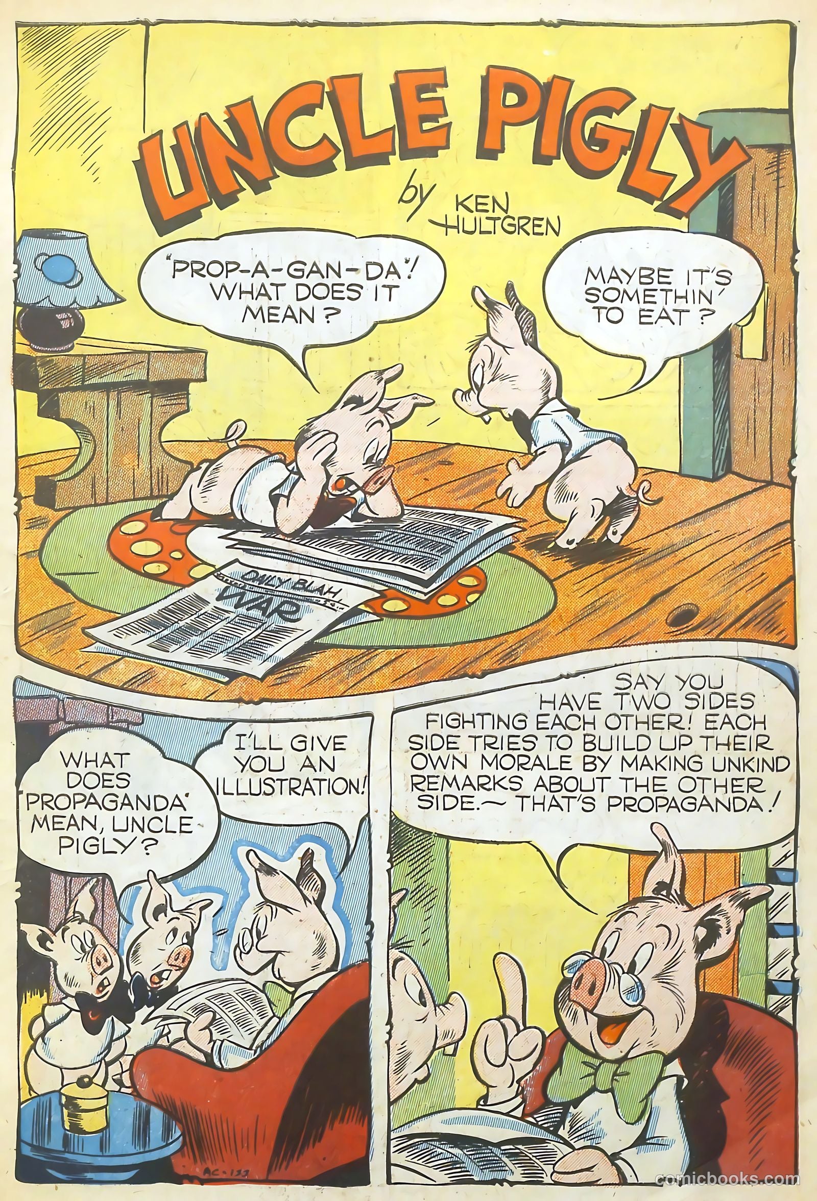 Goofy Comics #10 (1945) — page 3 of 36