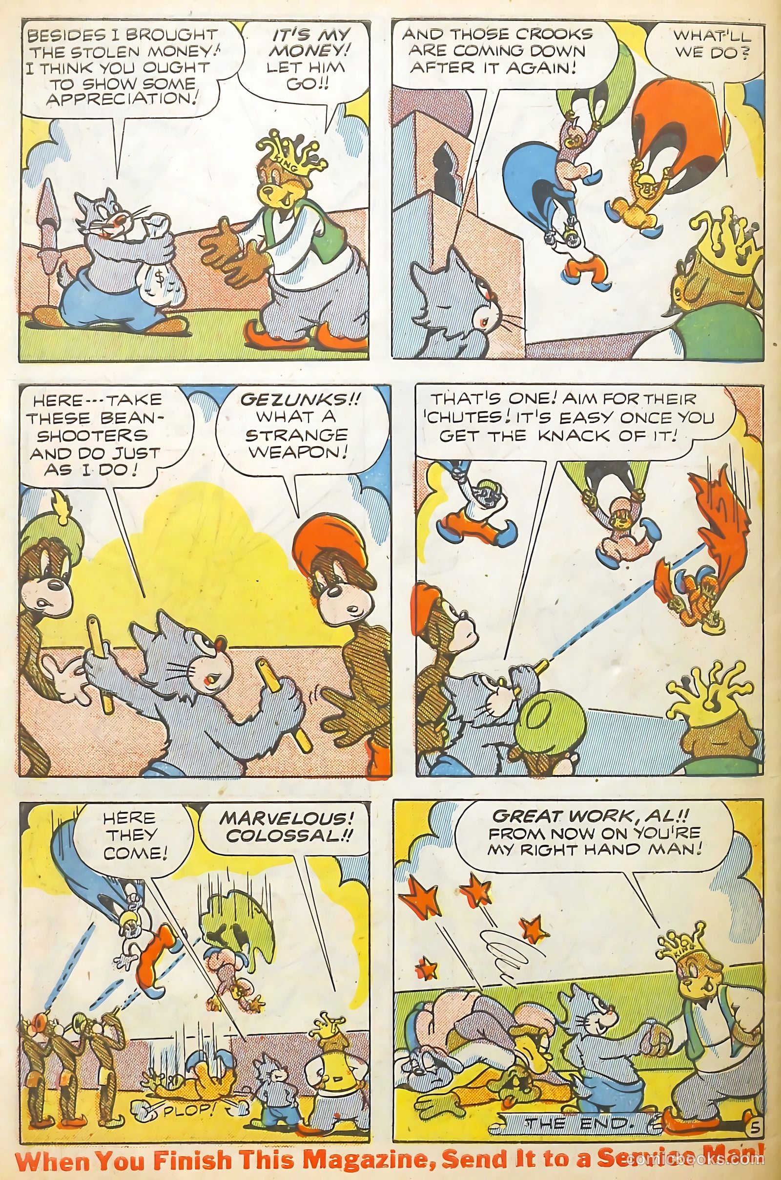 Goofy Comics #10 (1945) — page 34 of 36