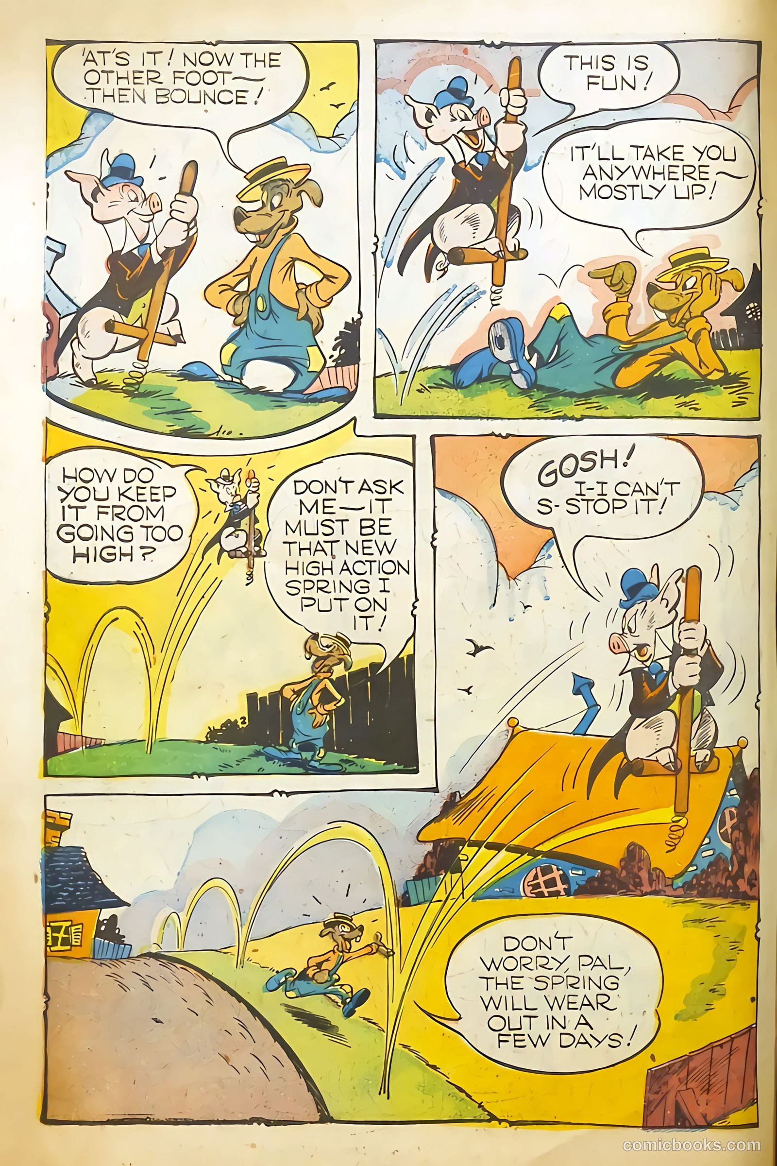Goofy Comics #11 (1945) — page 6 of 37