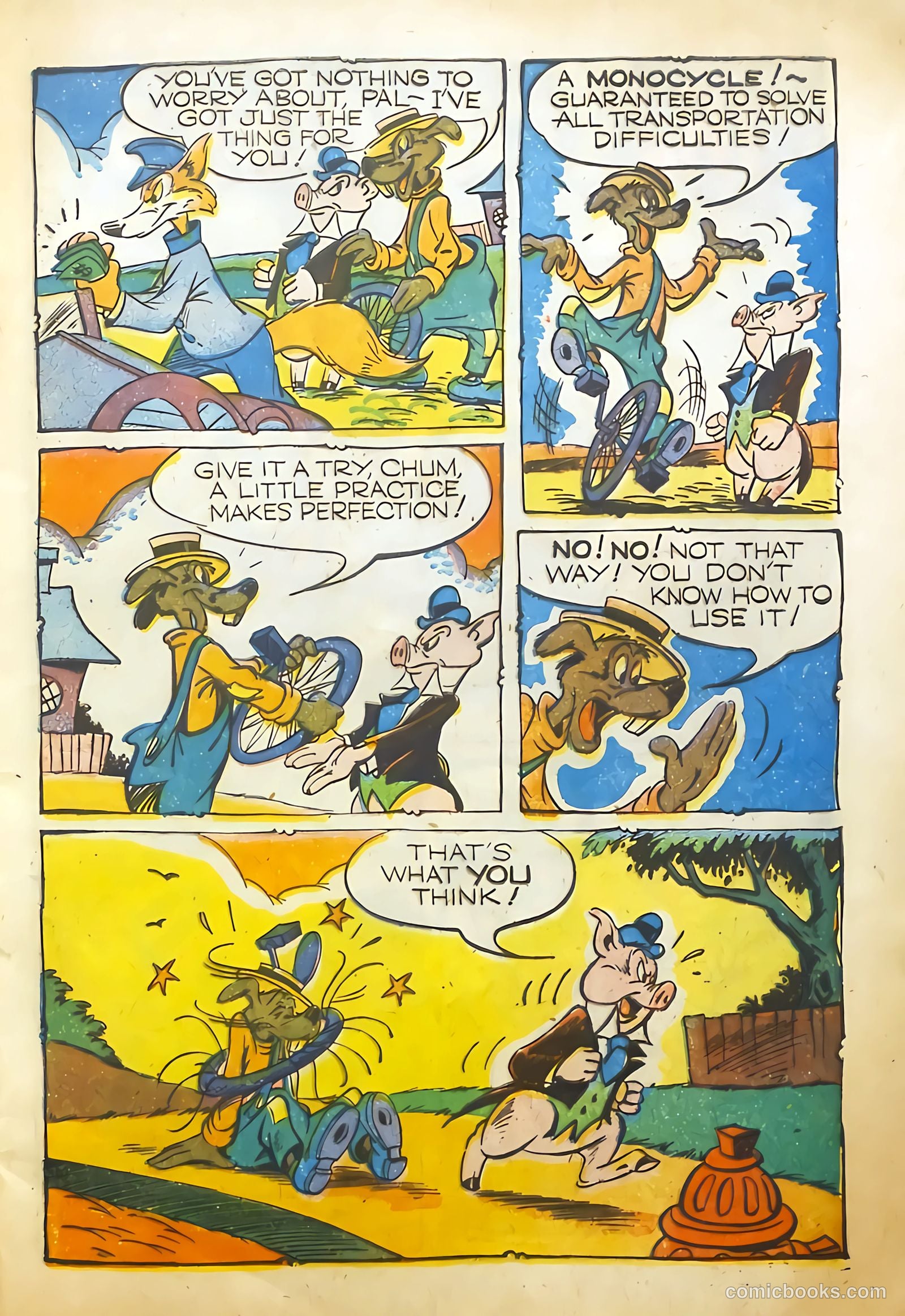 Goofy Comics #11 (1945) — page 9 of 37