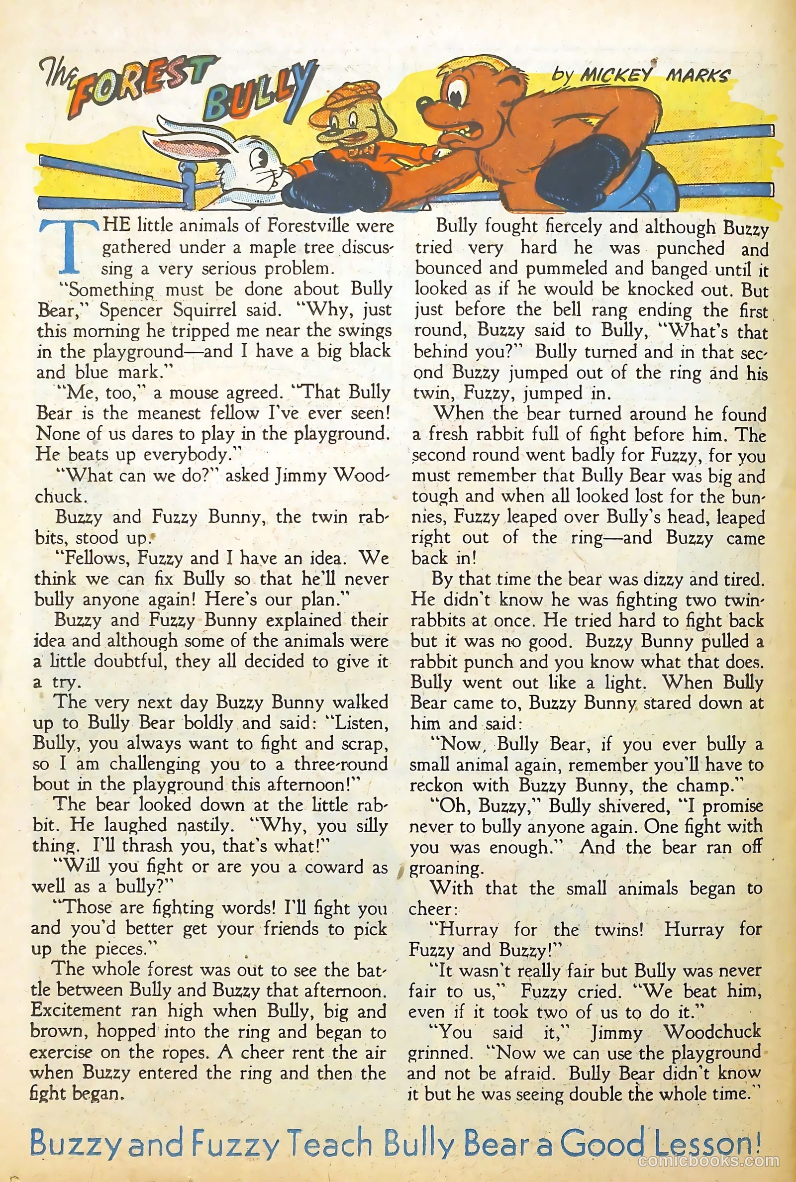 Goofy Comics #13 (1946) — page 36 of 52