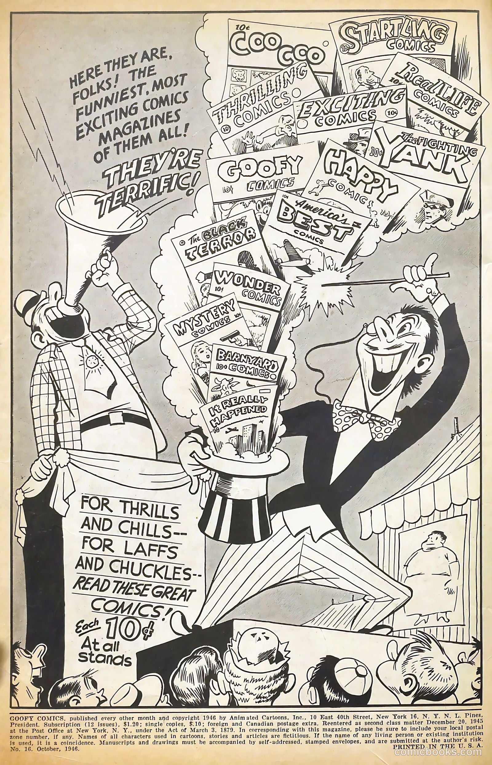 Goofy Comics #16 (1946) — page 2 of 52