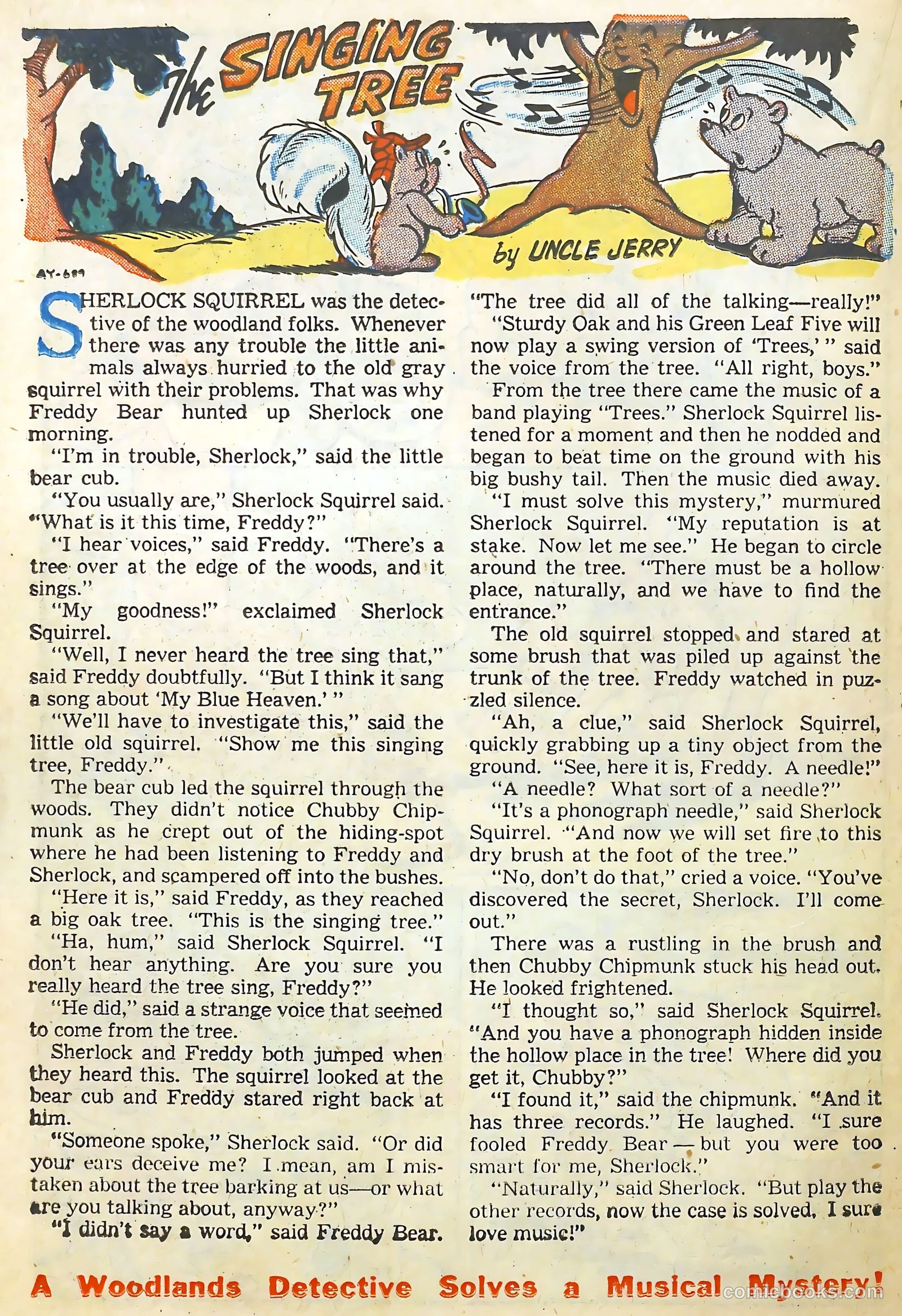 Goofy Comics #17 (1946) — page 36 of 52