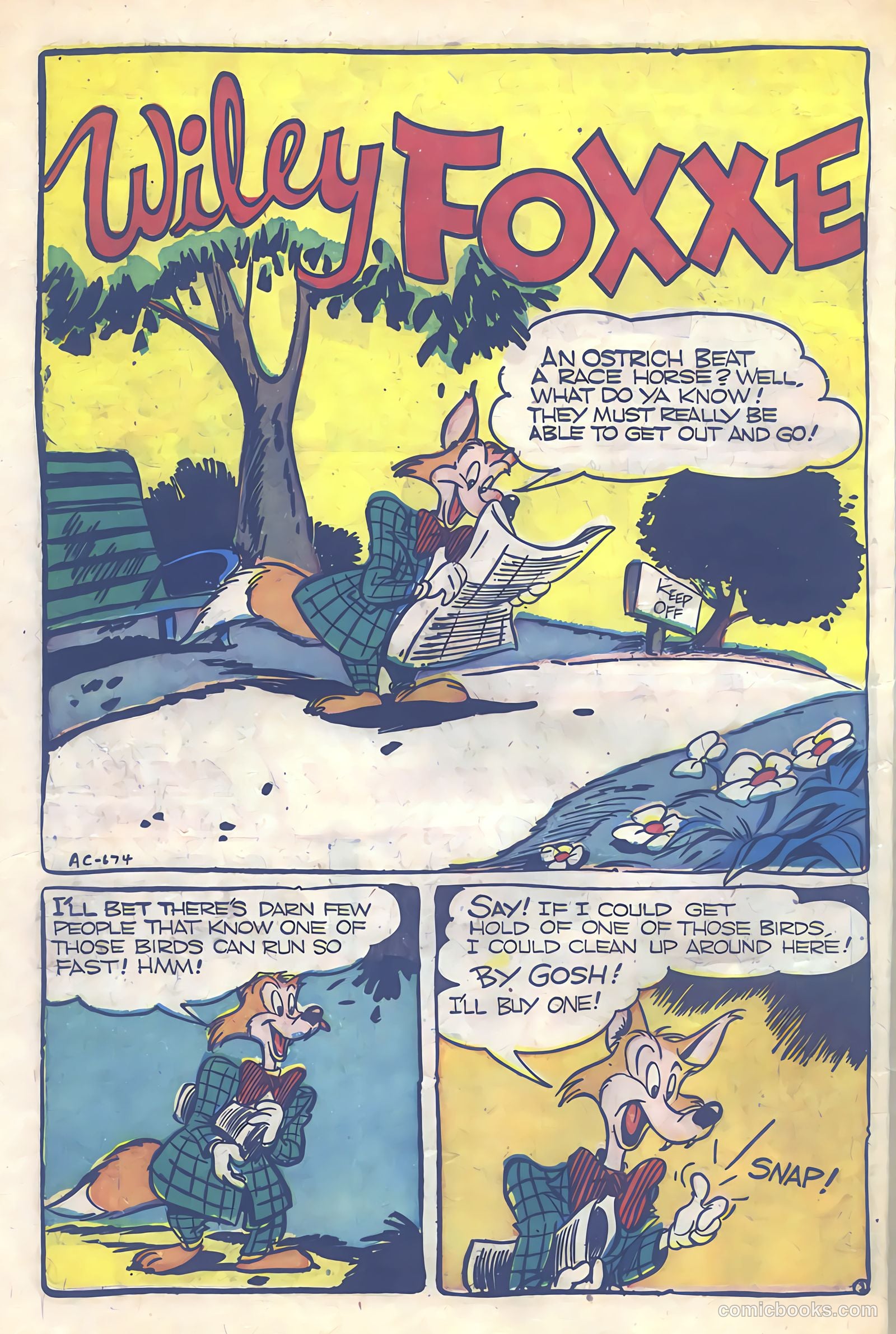 Goofy Comics #18 (1947) — page 38 of 52