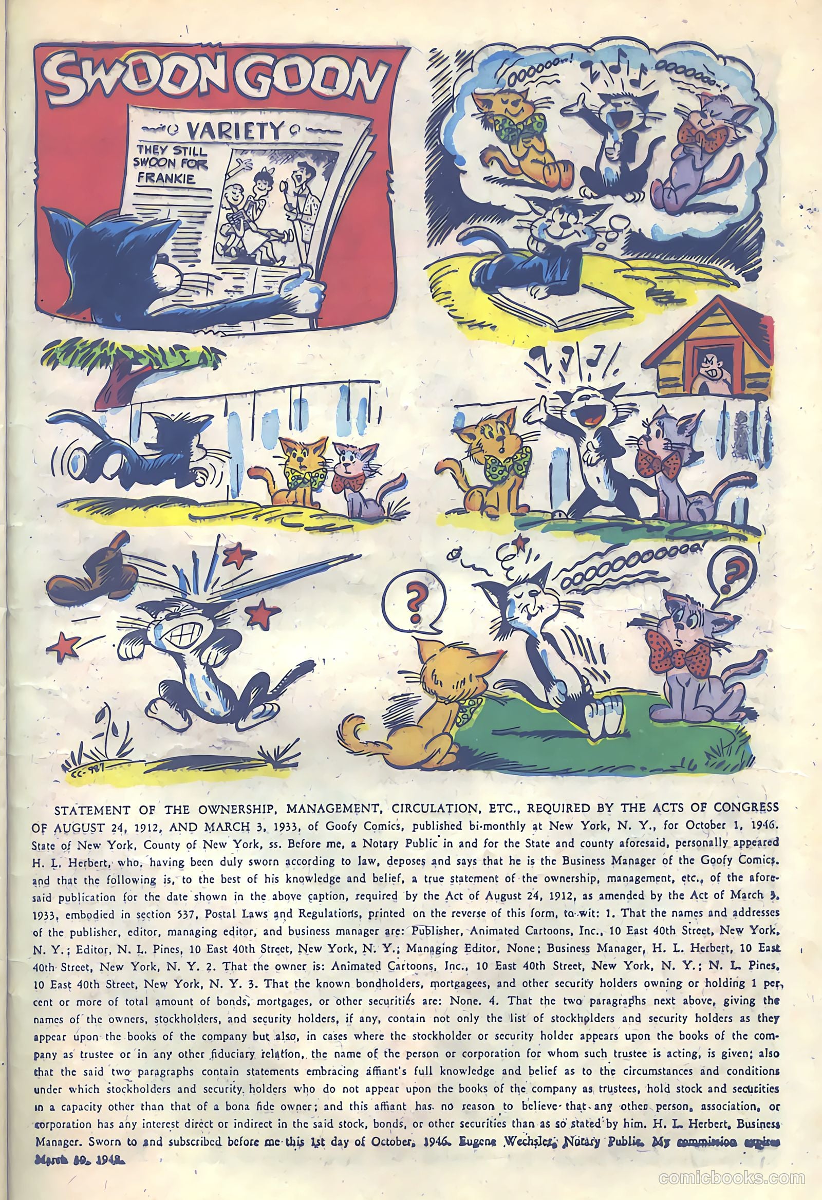 Goofy Comics #18 (1947) — page 45 of 52