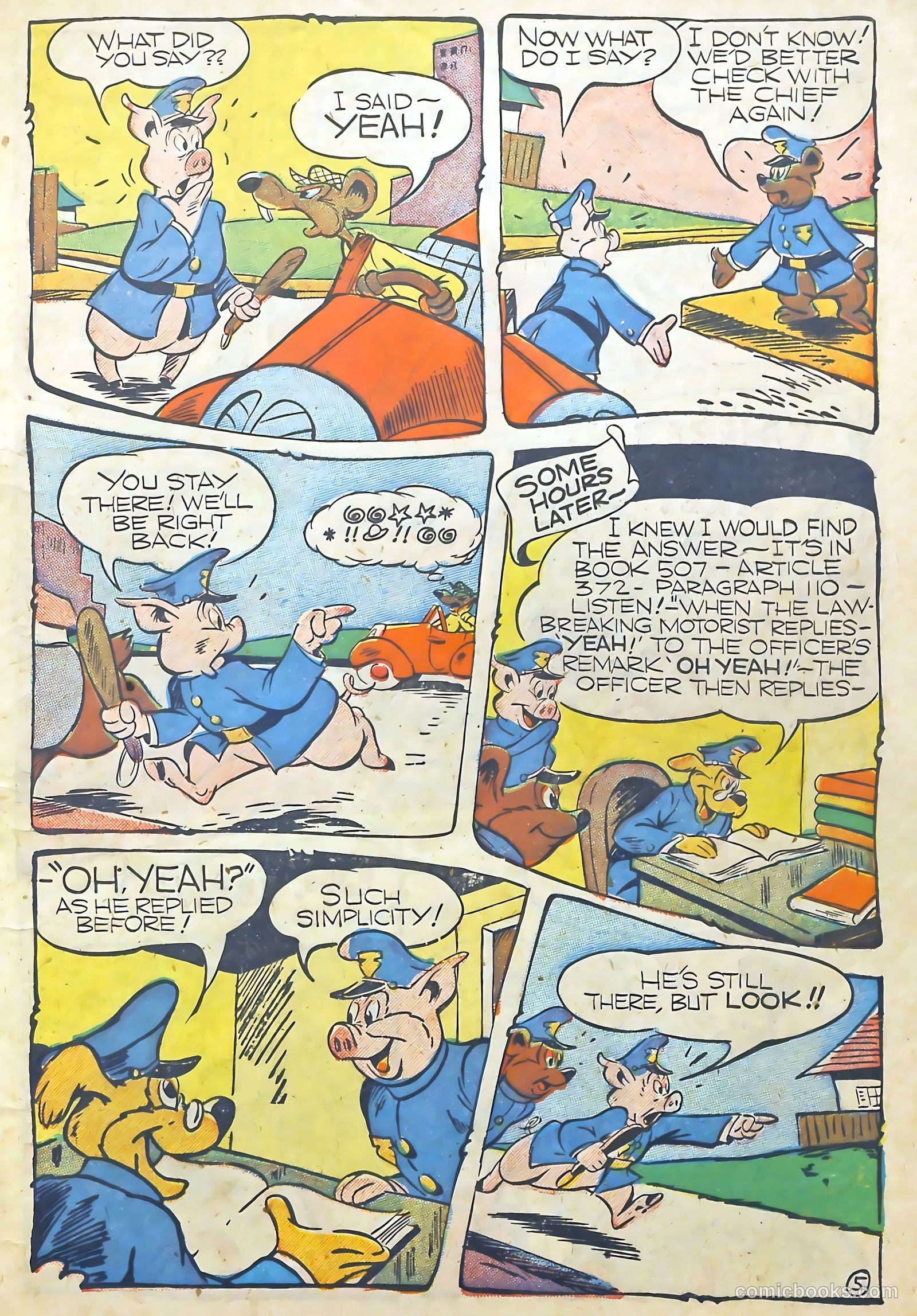 Goofy Comics #19 (1947) — page 7 of 53