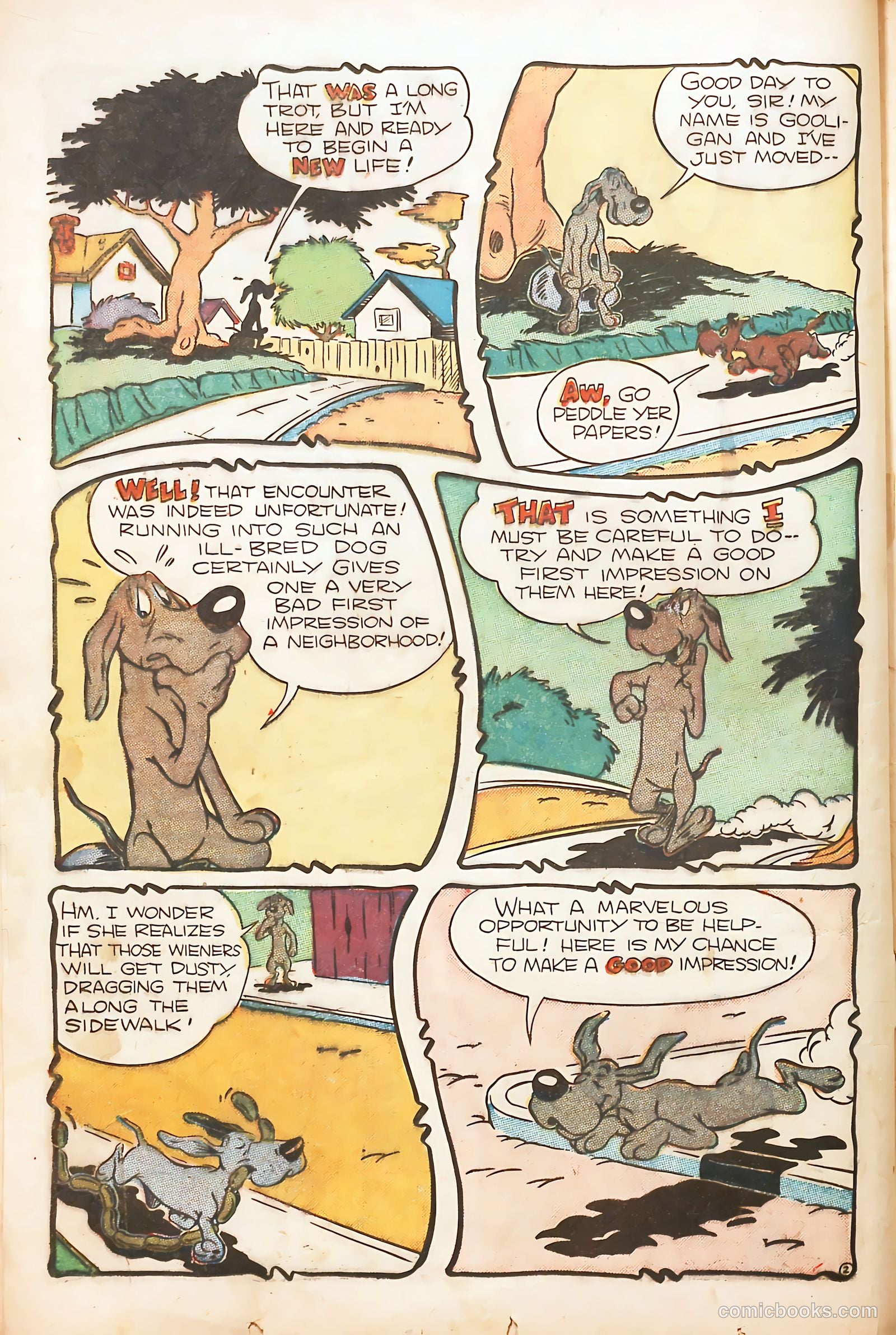 Goofy Comics #20 (1947) — page 16 of 52