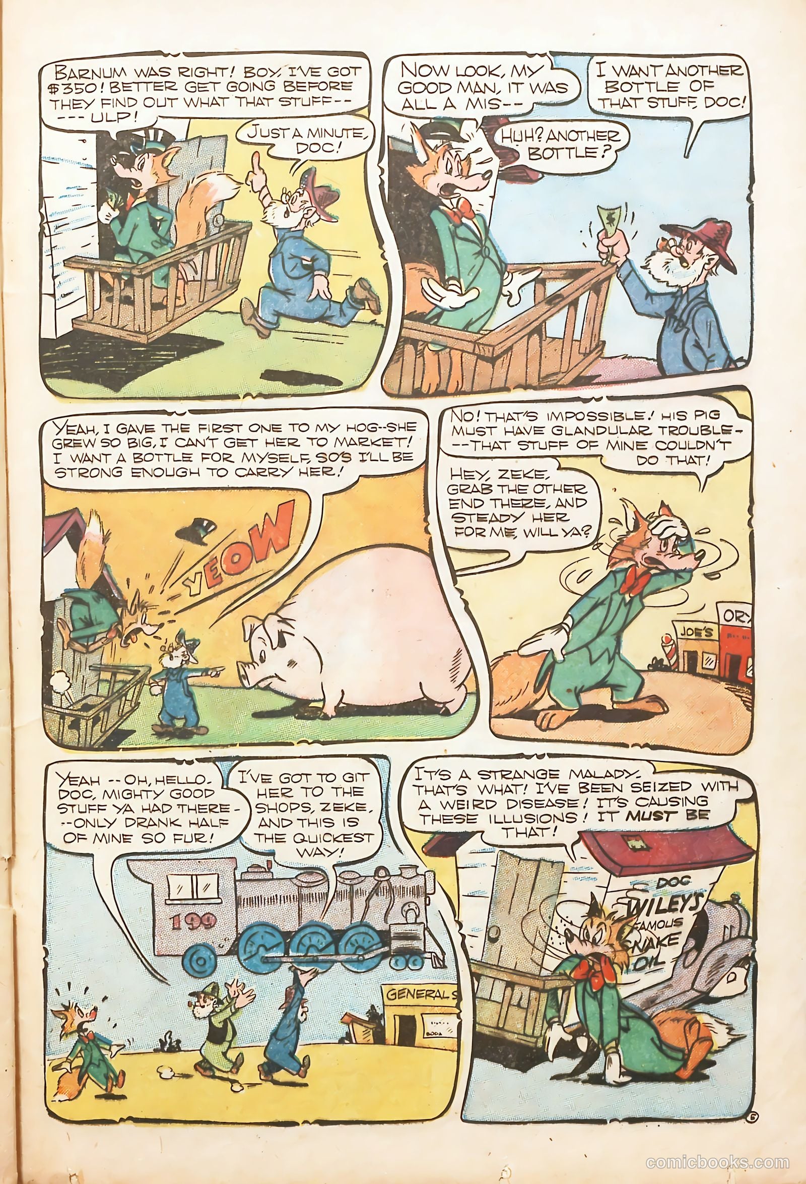 Goofy Comics #20 (1947) — page 33 of 52