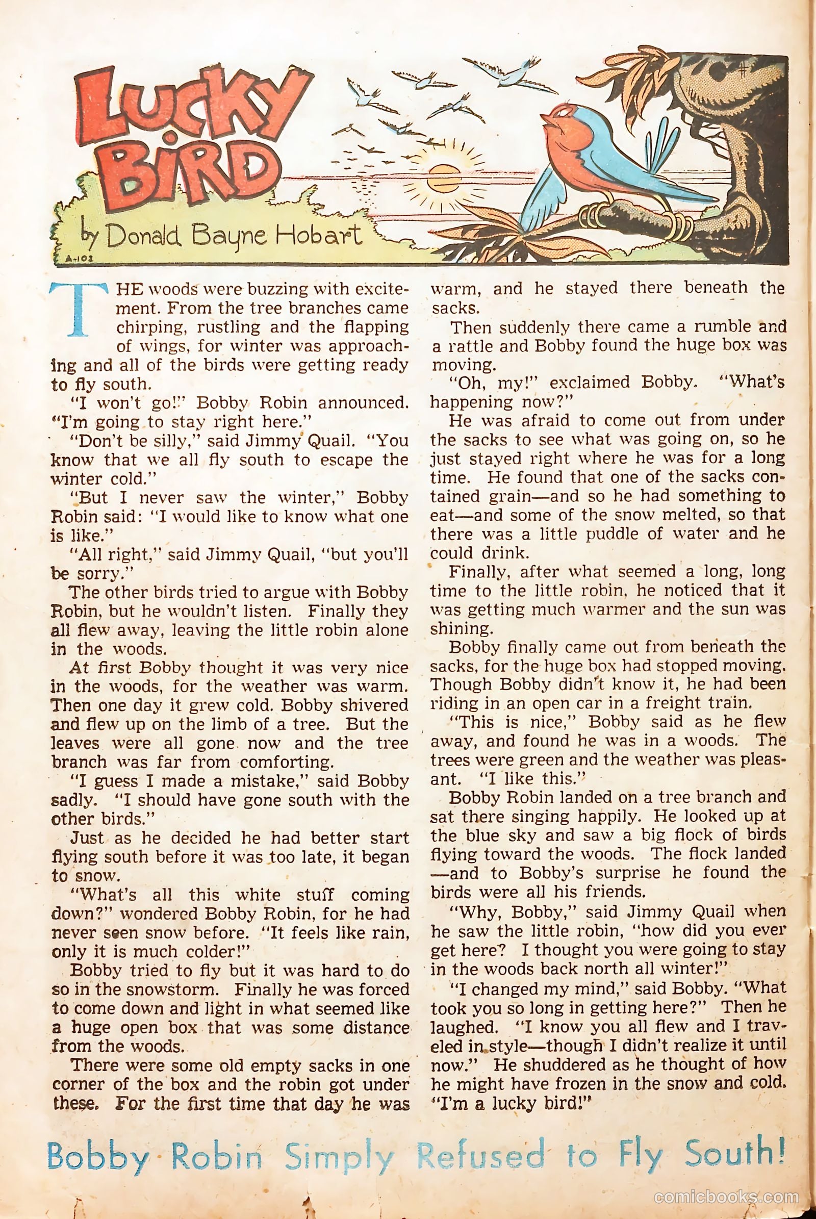 Goofy Comics #20 (1947) — page 36 of 52