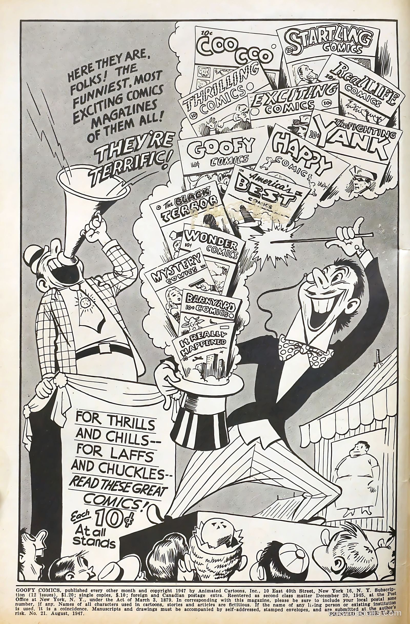 Goofy Comics #21 (1947) — page 2 of 51